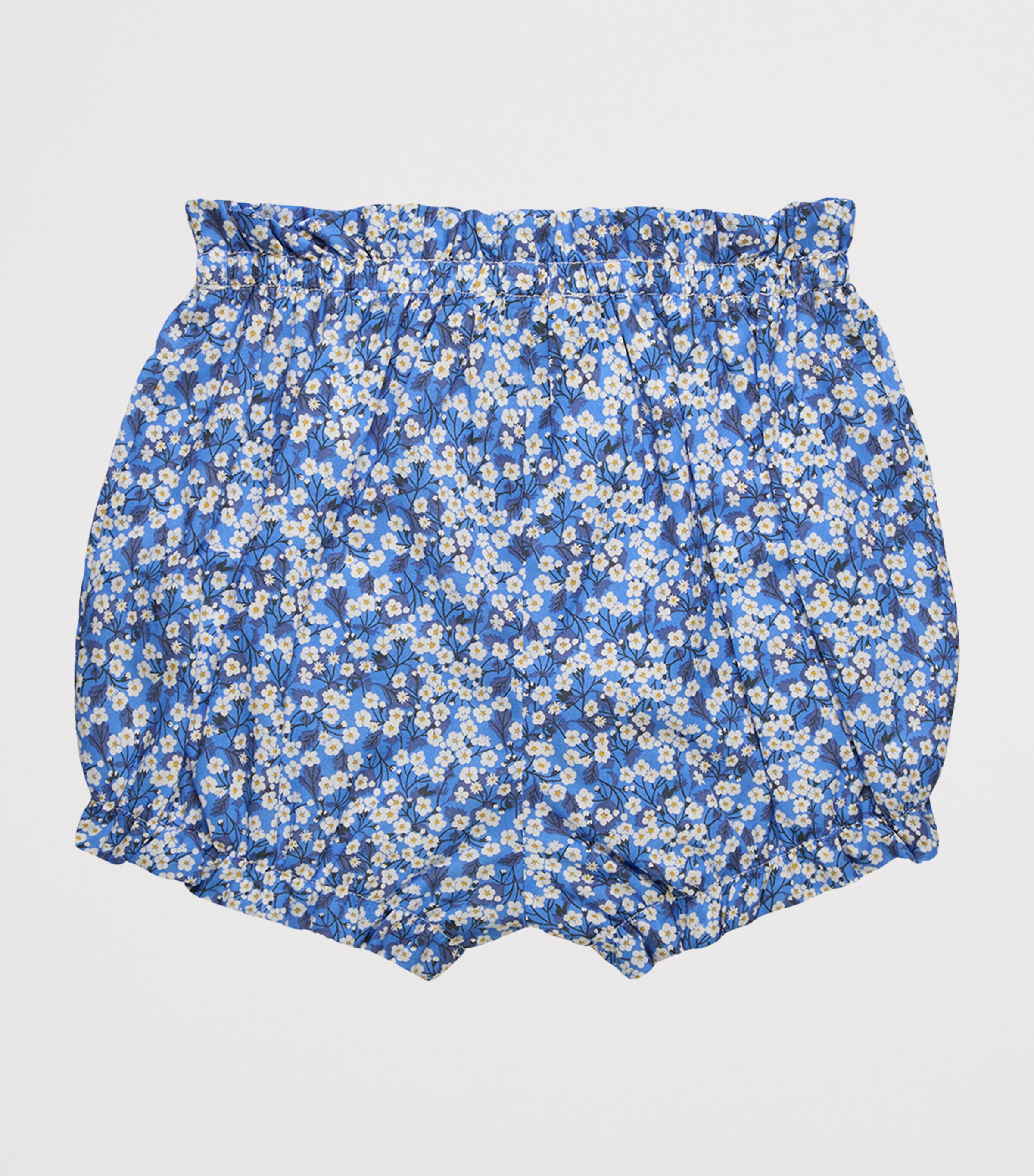 Trotters Cotton Liberty Print Bloomers (6-24 Months) Blue Image 2
