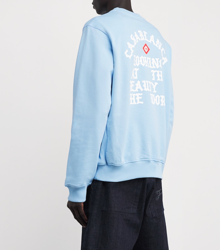 Beauty Of The World Logo Sweatshirt BEAUTY OF THE WORLD Image 4