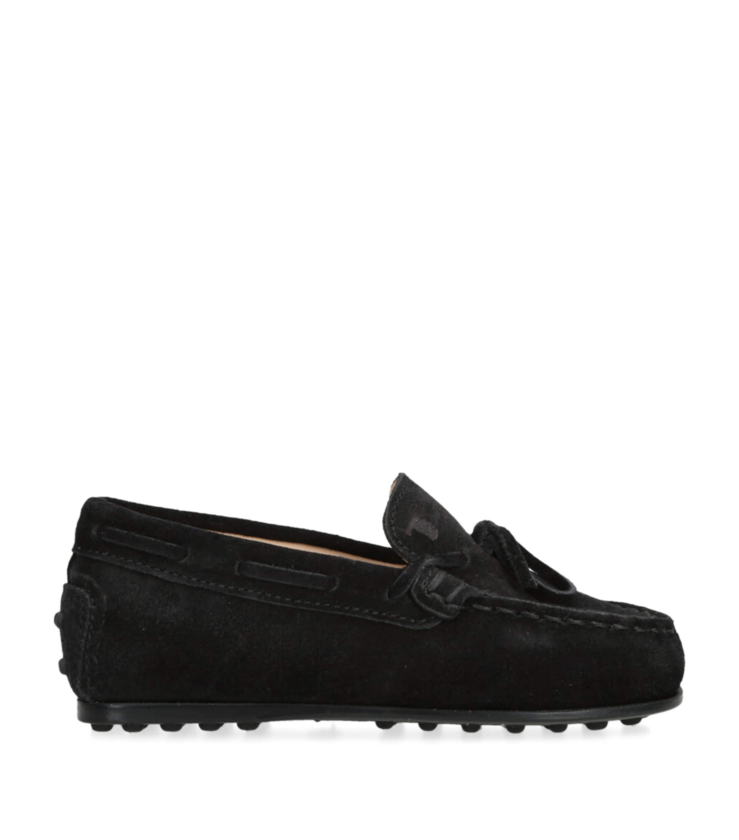 Tod's Suede Nuovo City Gommini Driving Shoes | Boys Shoes | Loafers | Designers | Tod's