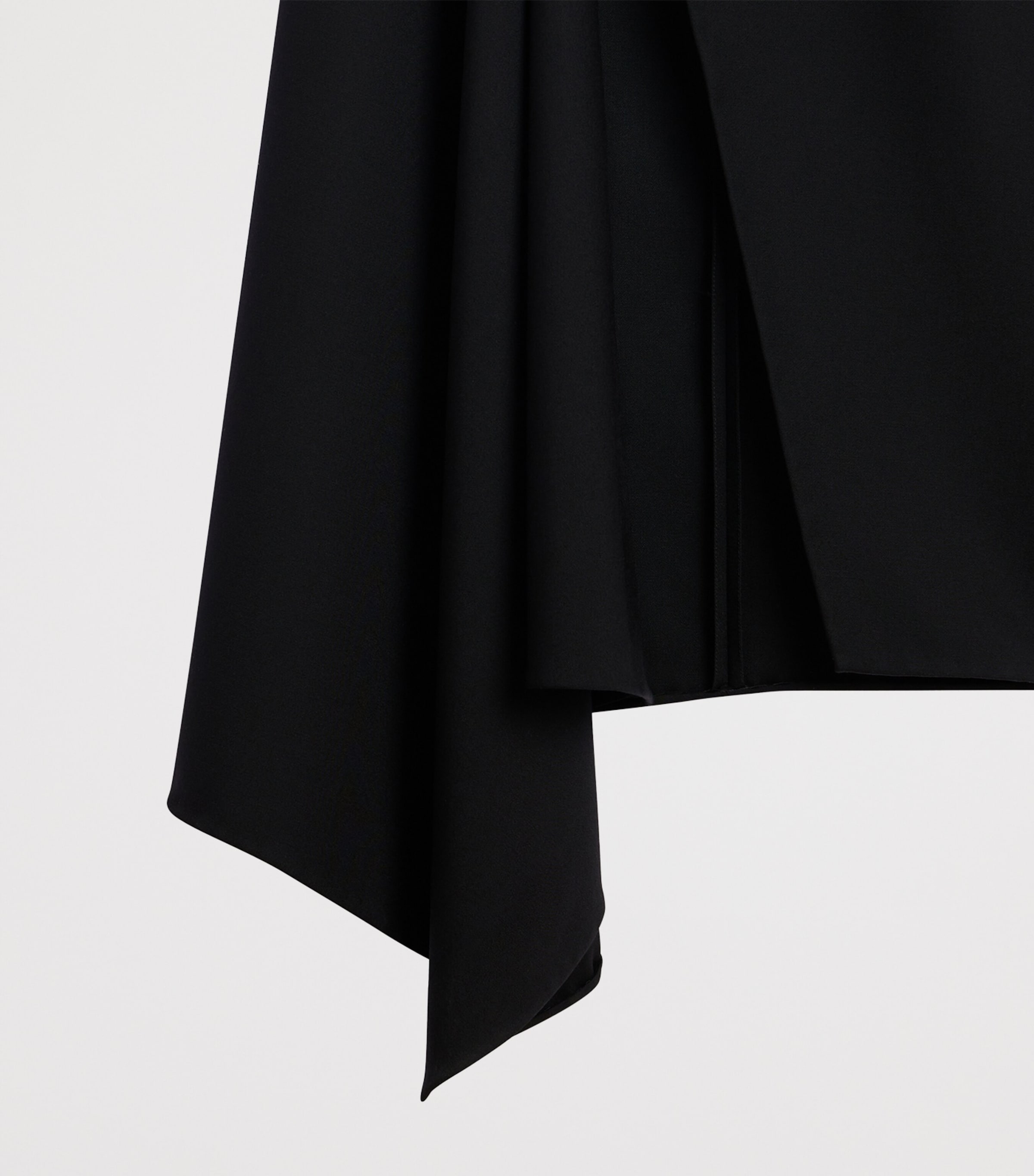 Givenchy Womens Wool Slashed Midi Skirt Image 5