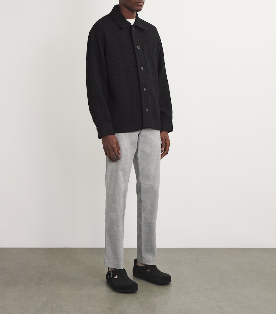 Theo Tailored Trousers GREY MELANGE #900 Image 2