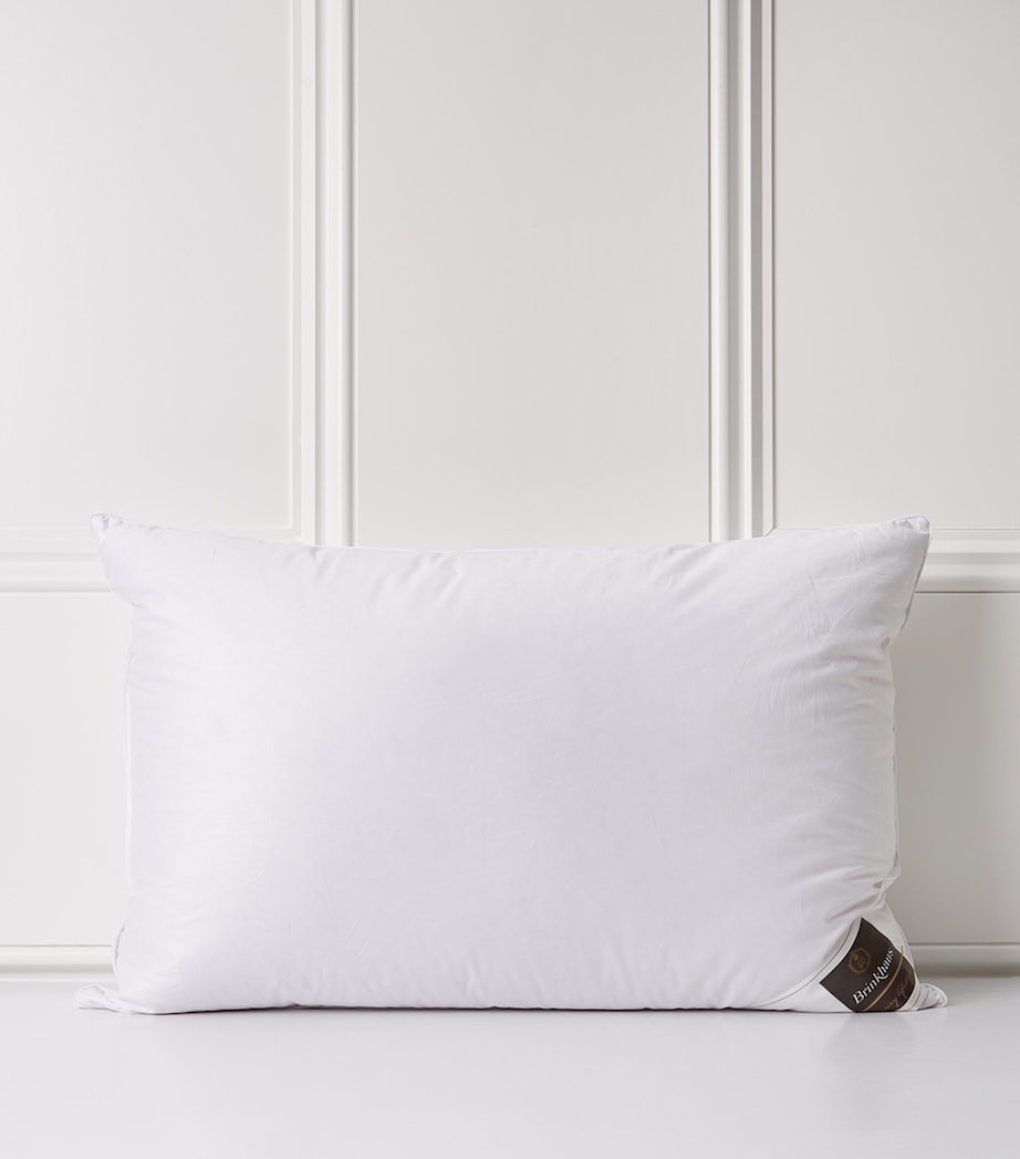 Hungarian Goose Down Pillow (50cm x 75cm) WHITE Image 3