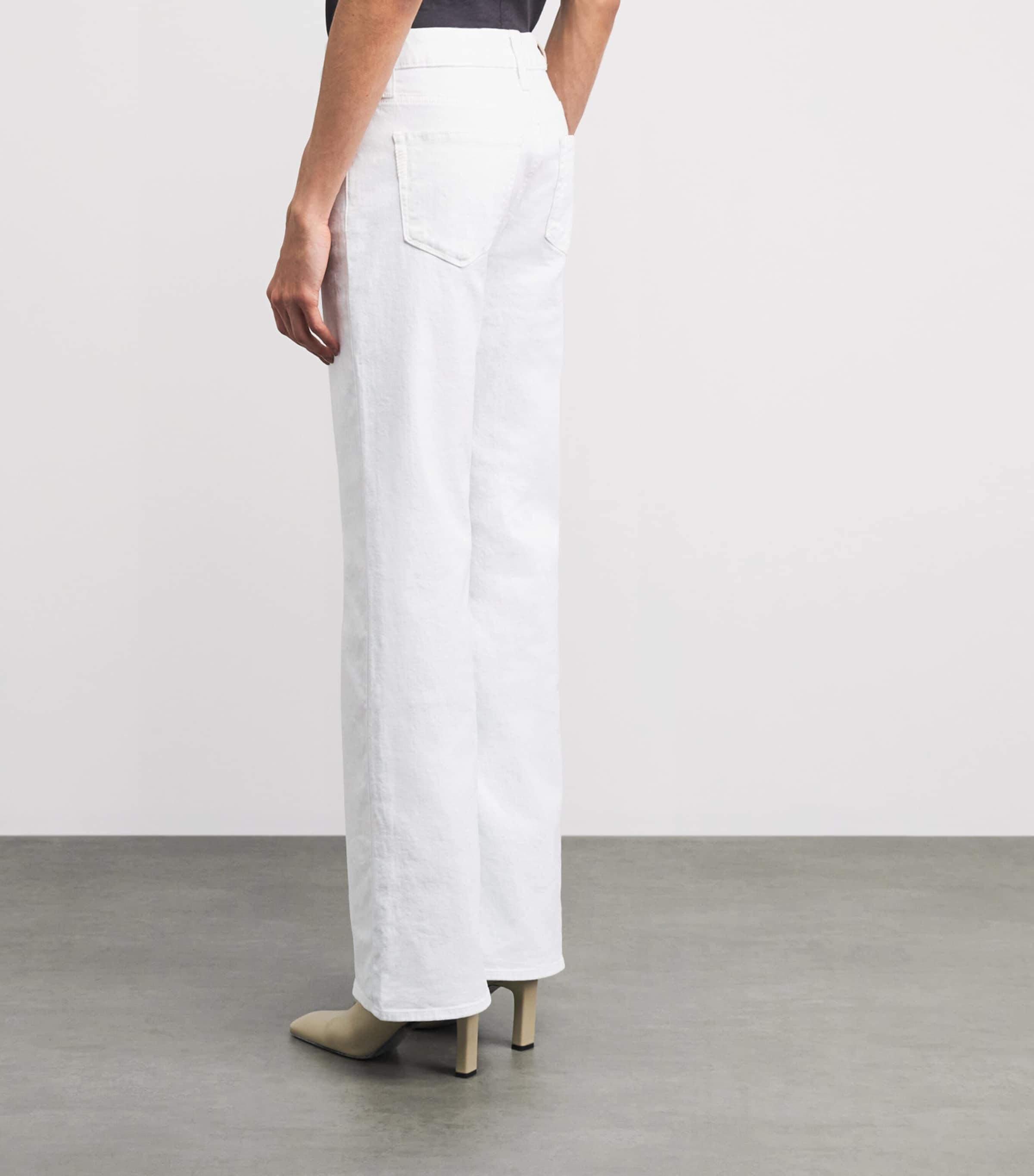 Sofia Flared Jeans CRISP WHITE Image 5