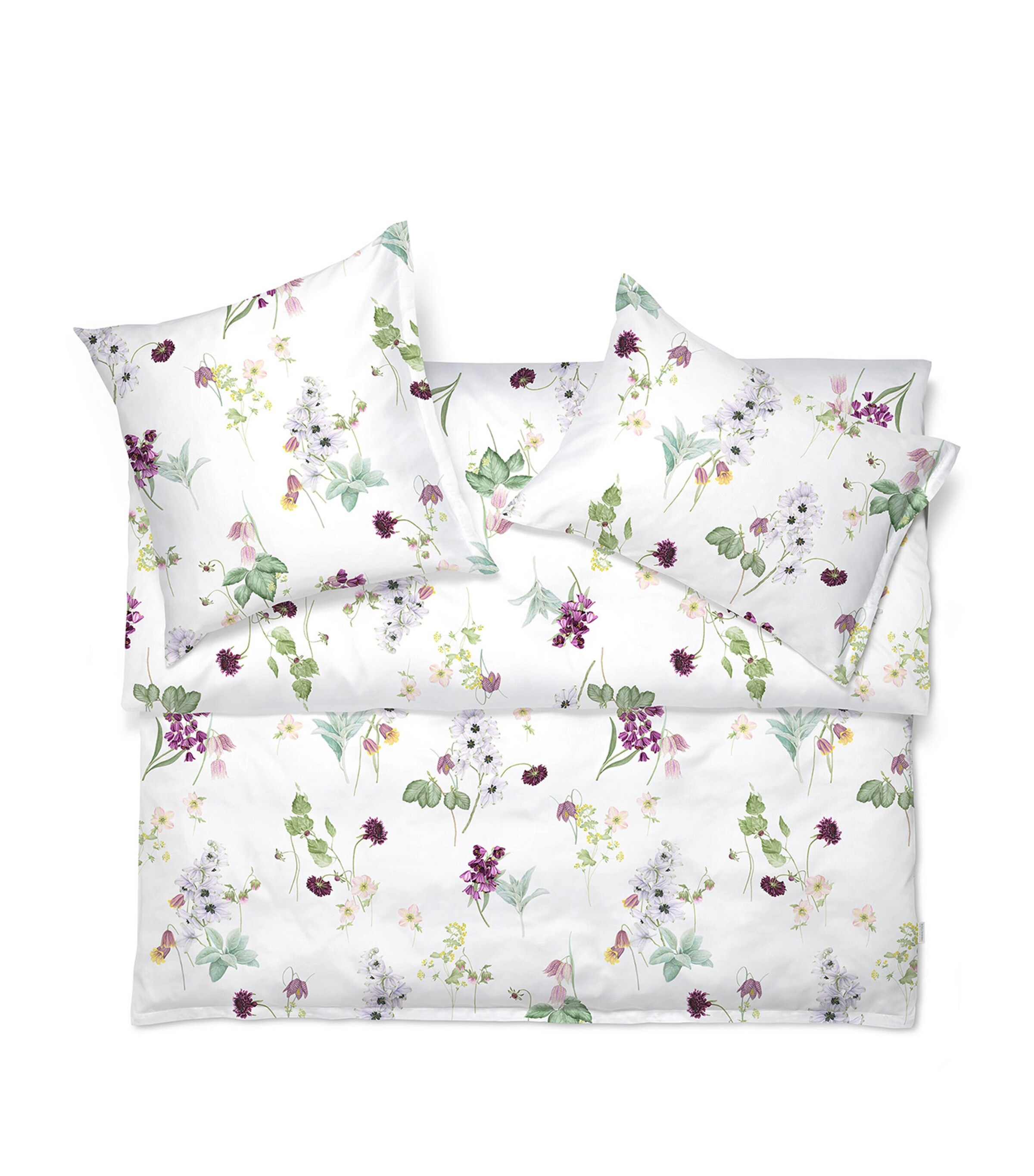 Schlossberg Freya Noblesse Super King Duvet Cover (260cm x 220cm) Blanc Image 1