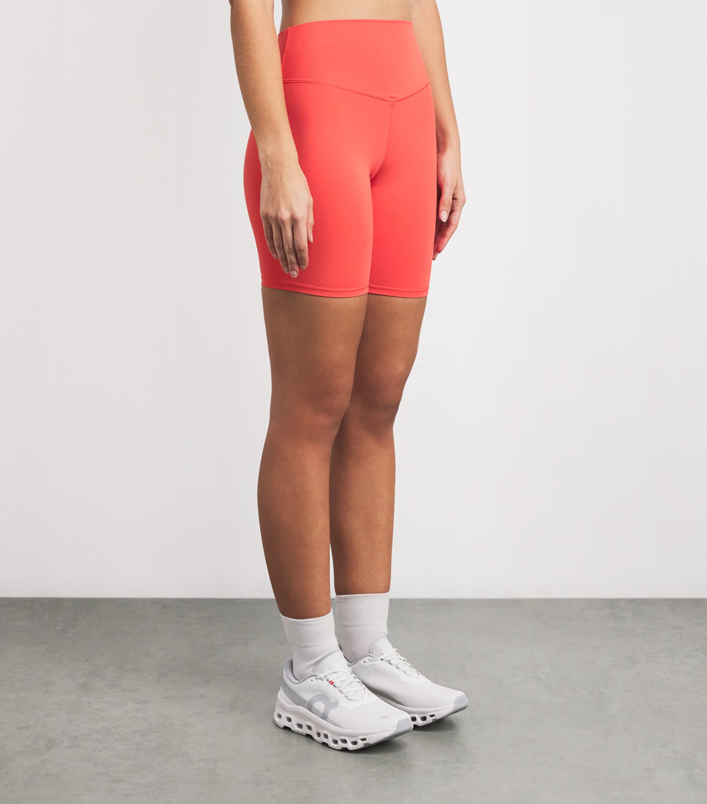AllTheForm Shorts BCR BRIGHT CORAL Image 3