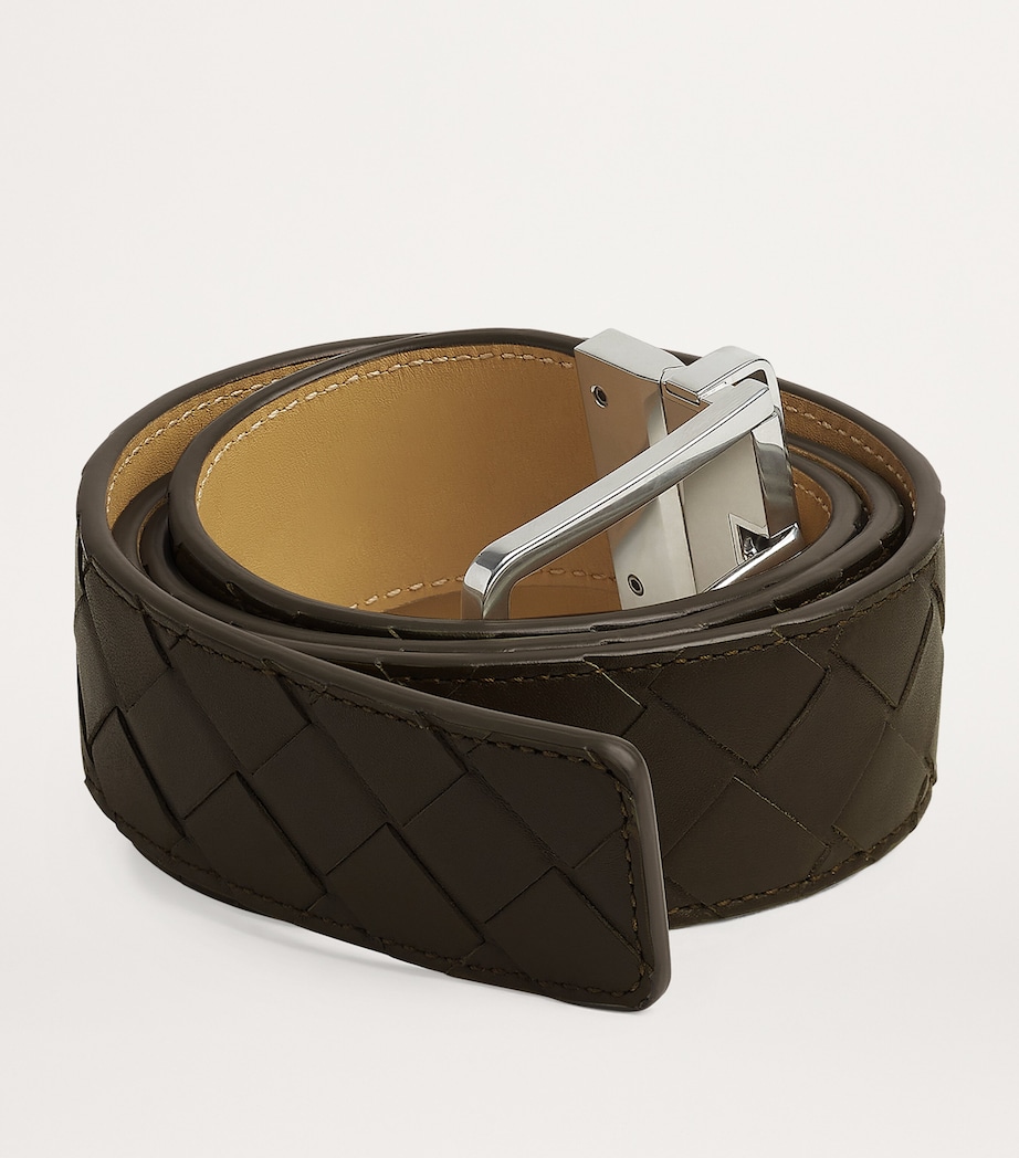 Leather Reversible Intrecciato Belt 3392 Image 2