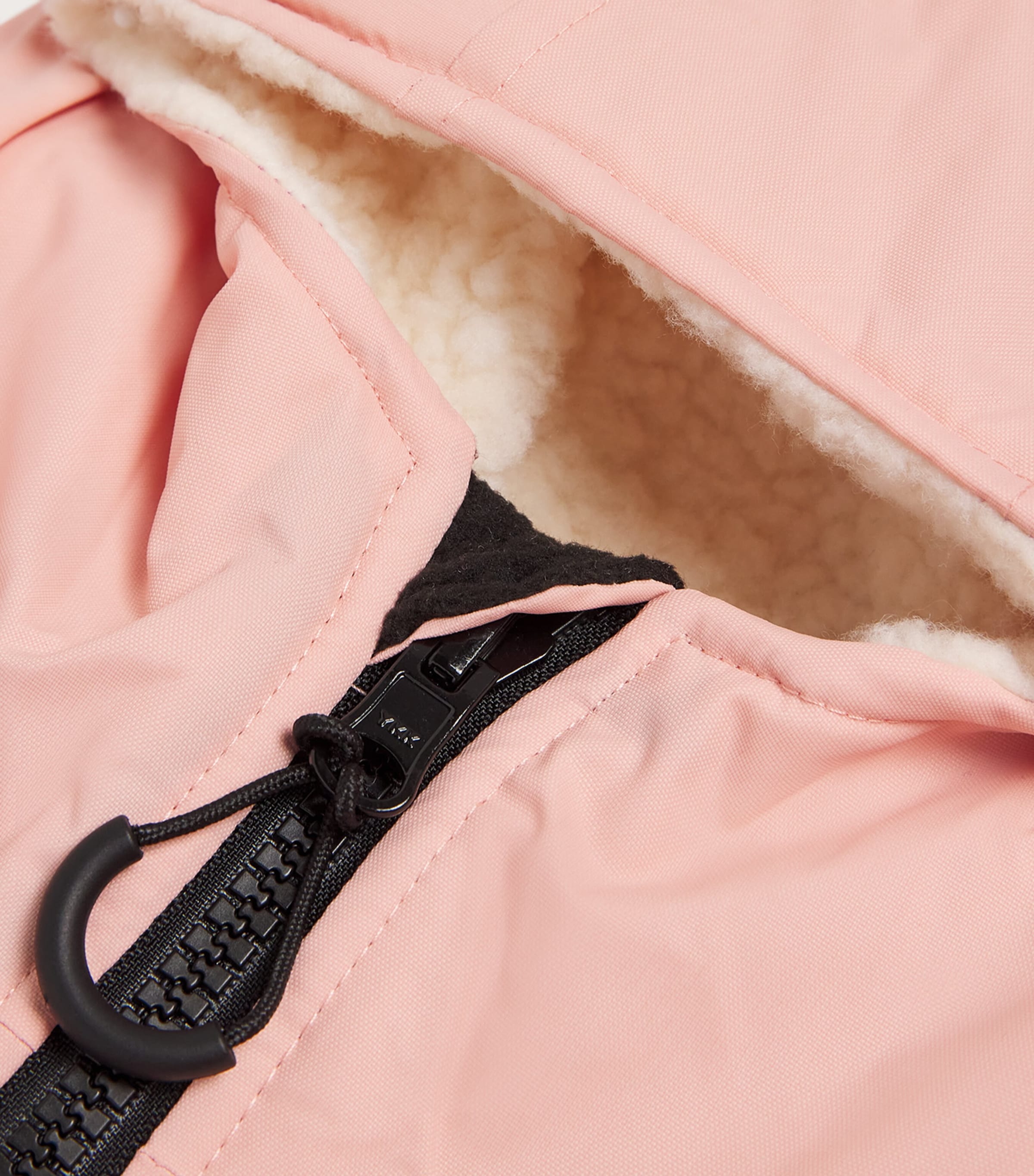 Beach Bum Waterproof Fleece-Lined Brobe (9-12 Years) Soft Pink Image 3