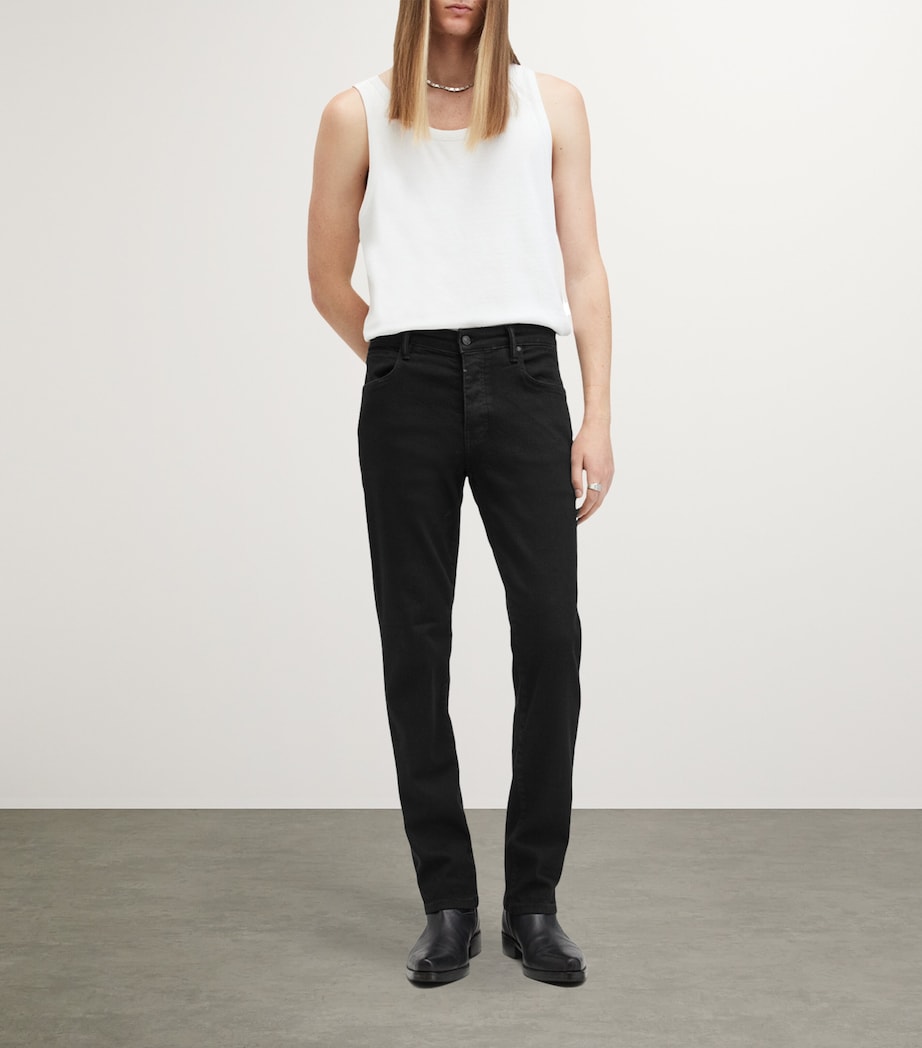 Sid Slim Jeans JET BLACK Image 2