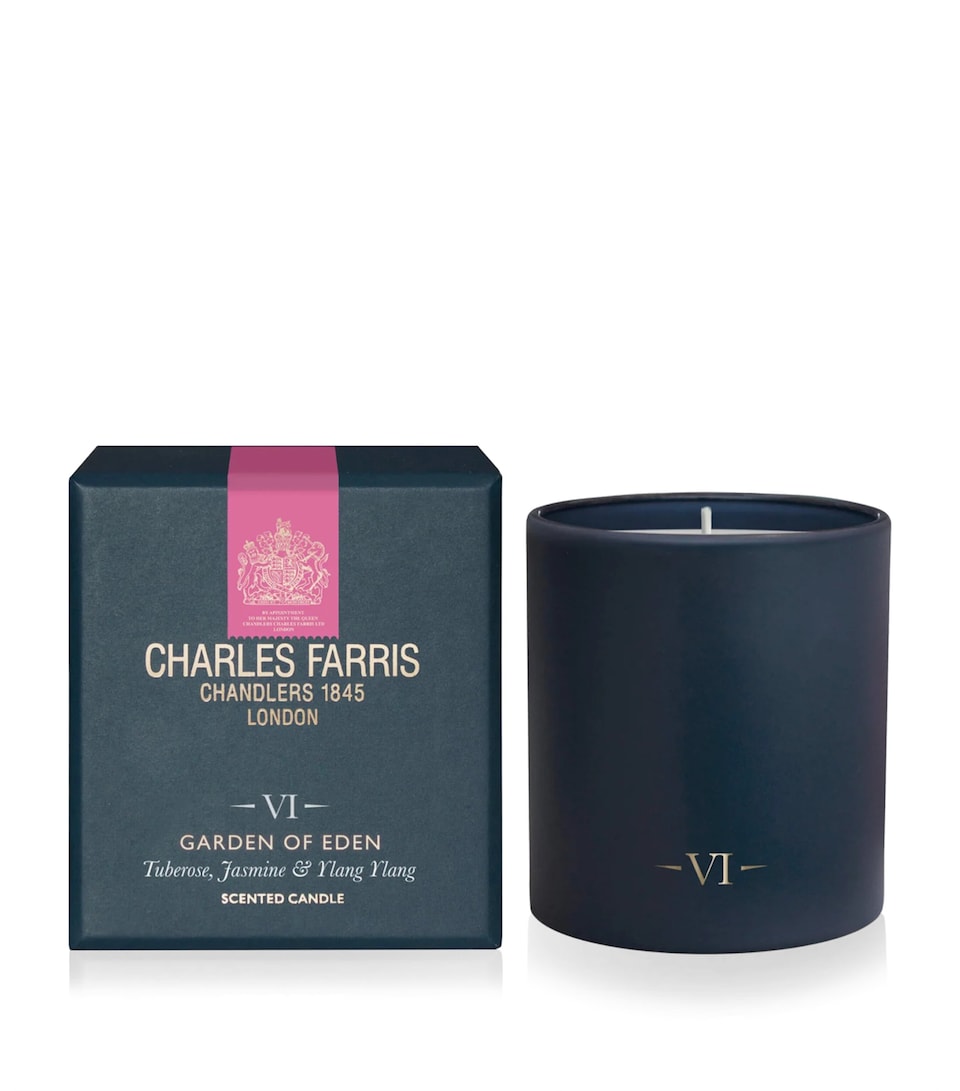 Charles Farris Garden of Eden Scented Candle (640g) Navy