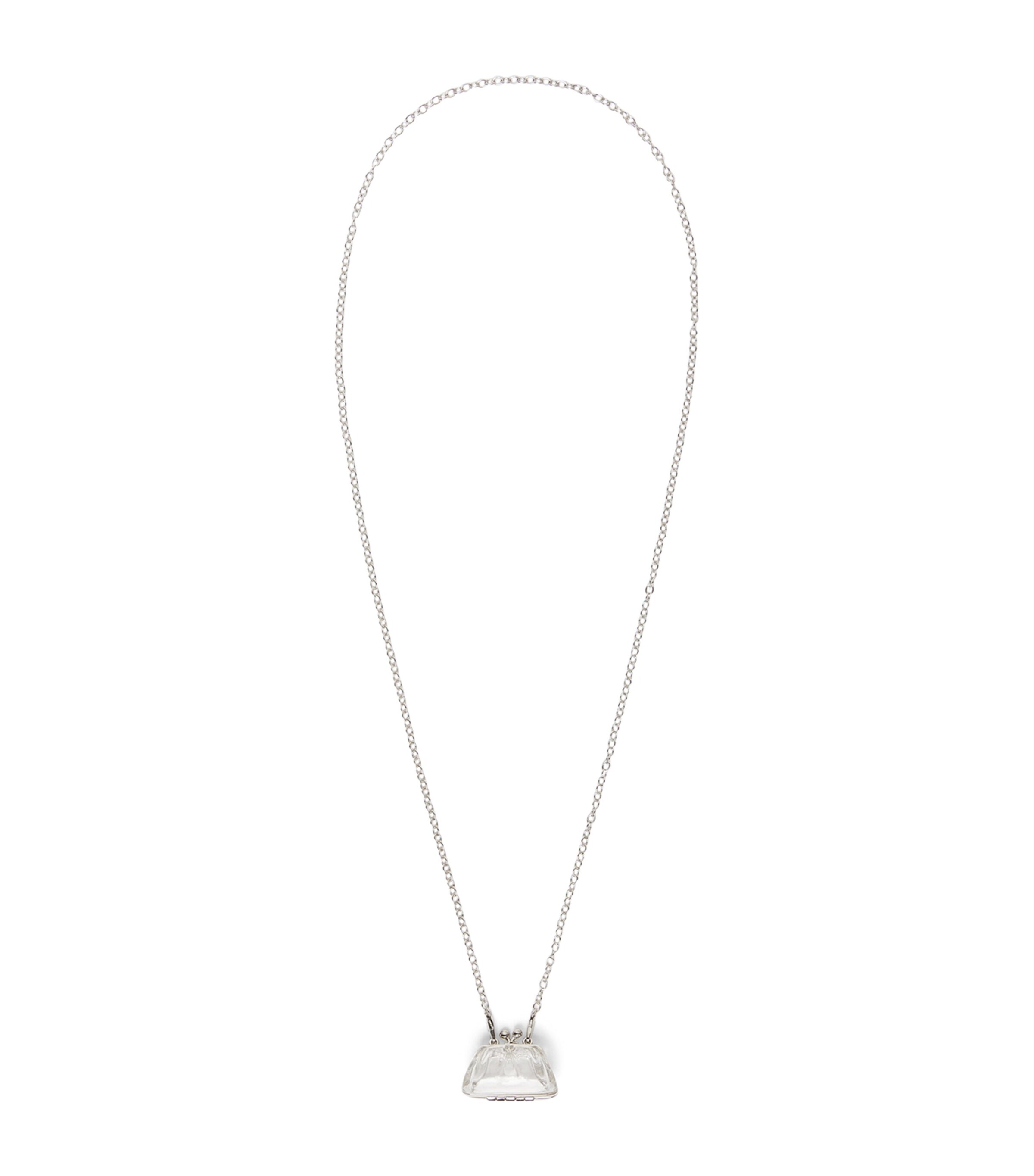 Weekend Max Mara Pasticcino Bag Pendant Necklace Transparent Image 1