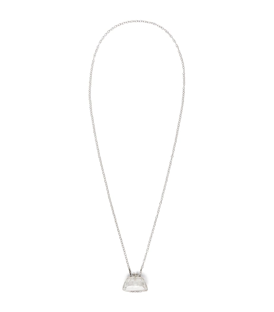 Weekend Max Mara Pasticcino Bag Pendant Necklace Transparent Image 1