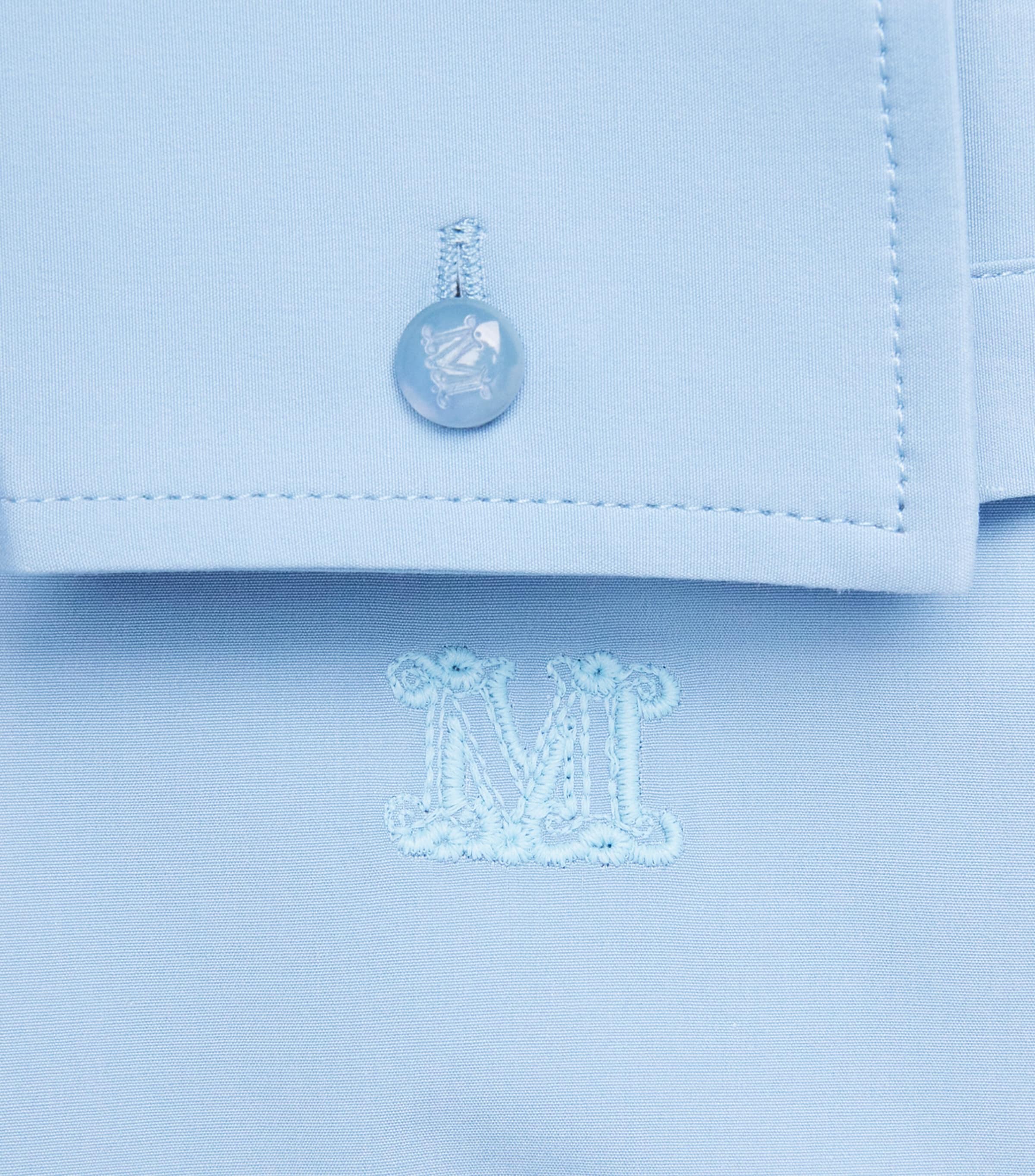 Cotton Shirt LIGHT BLUE Image 5