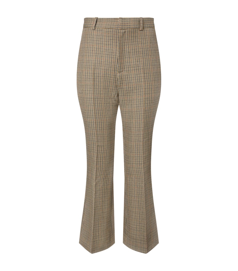 Wool Houndstooth Credo Trousers 0101 HNDSTH CHECK Image 1