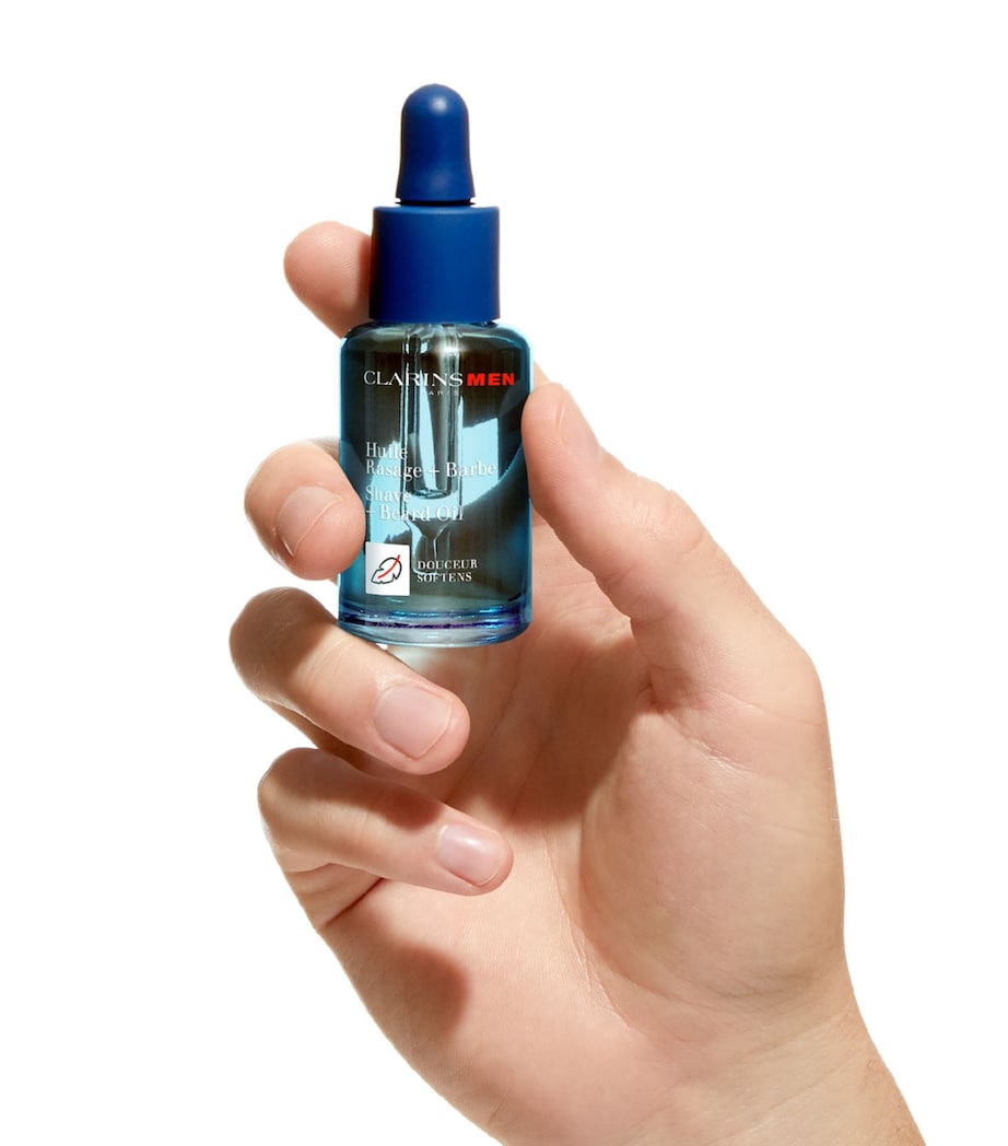 ClarinsMen Shave and Beard Oil (30ml) NO COLOUR Image 4