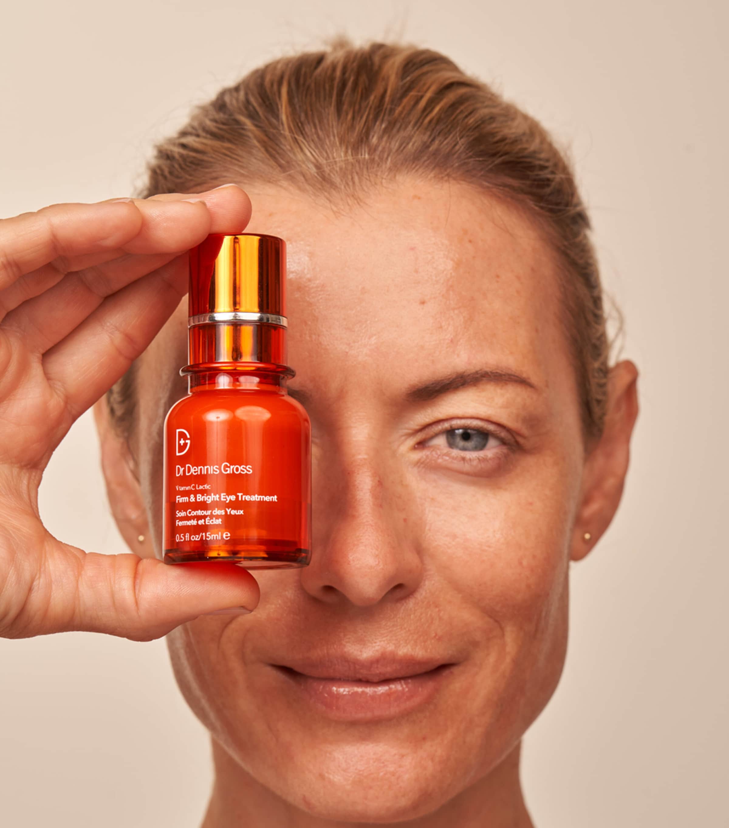 Vitamin C + Lactic Firm & Bright Eye Treatment (15ml) NO COLOUR Image 2