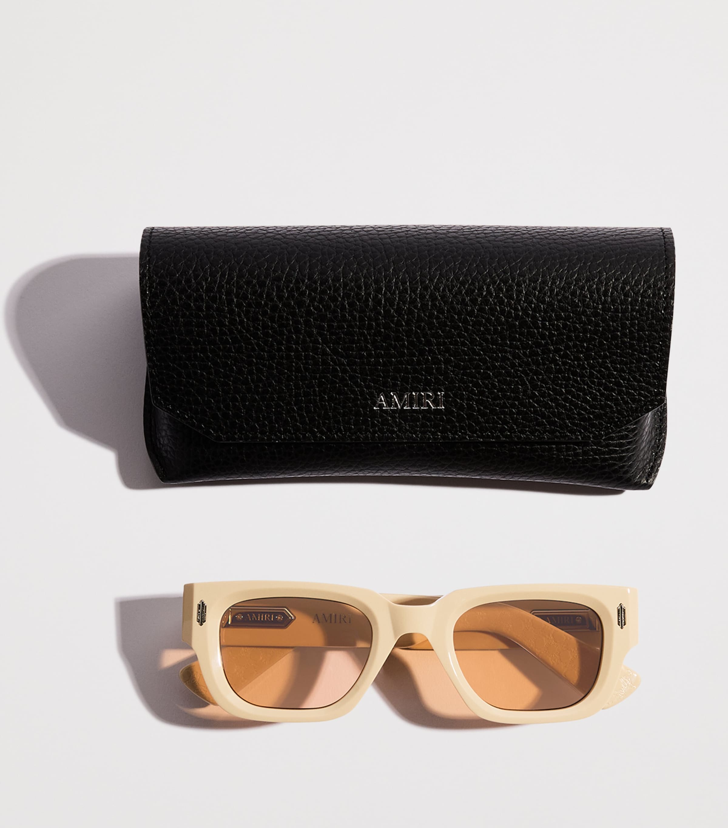 AMIRI Venice Exposed Sunglasses Alabaster Image 4