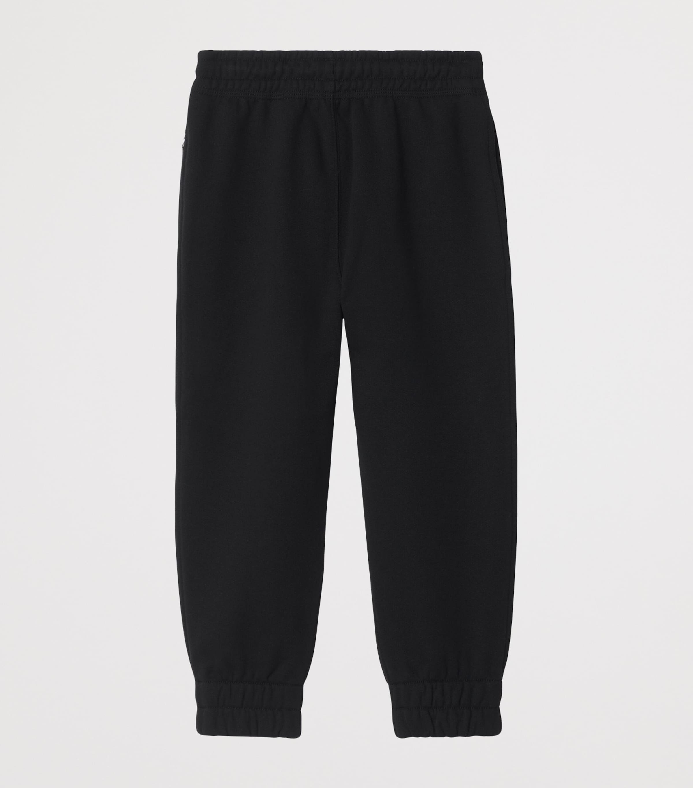 Cotton EKD Sweatpants (3-12 Years) BLACK Image 2