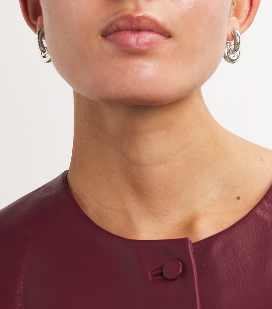 Sterling Silver The Esther Earrings SILVER Image 2