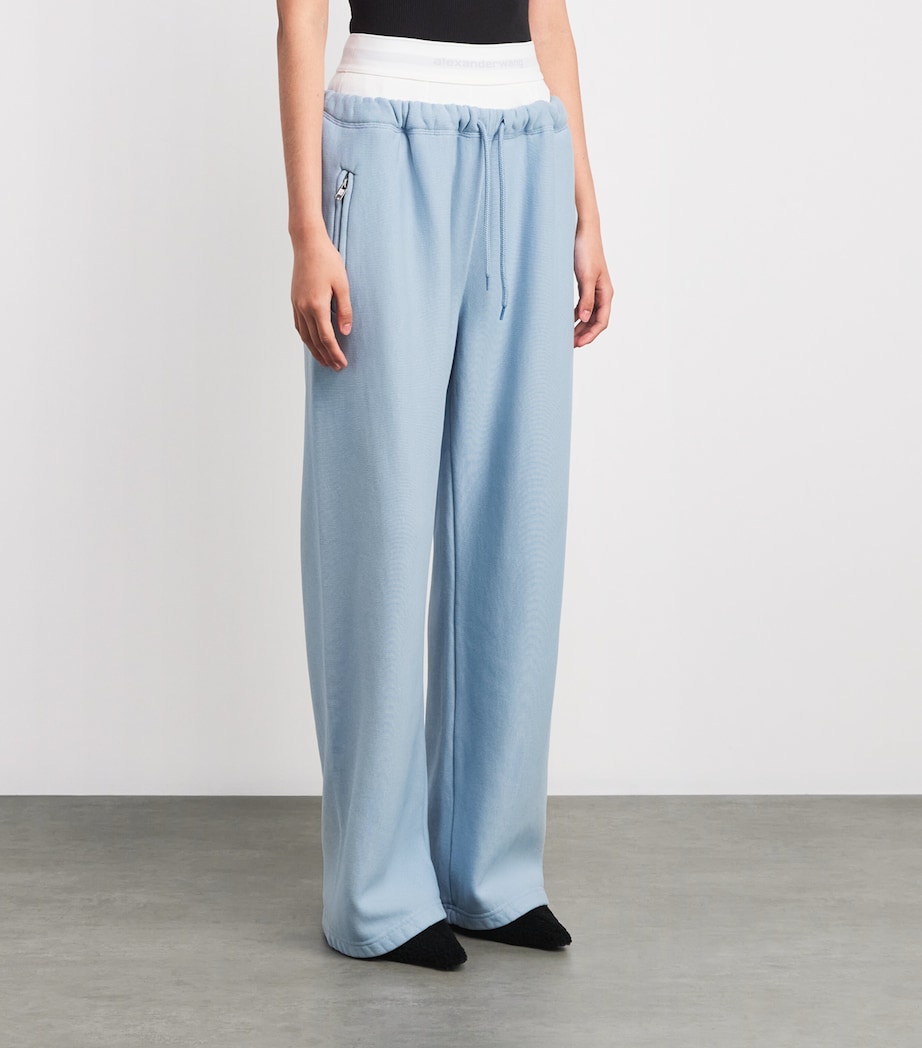 Logo Brief Sweatpants 458 LIGHT BLUE Image 3