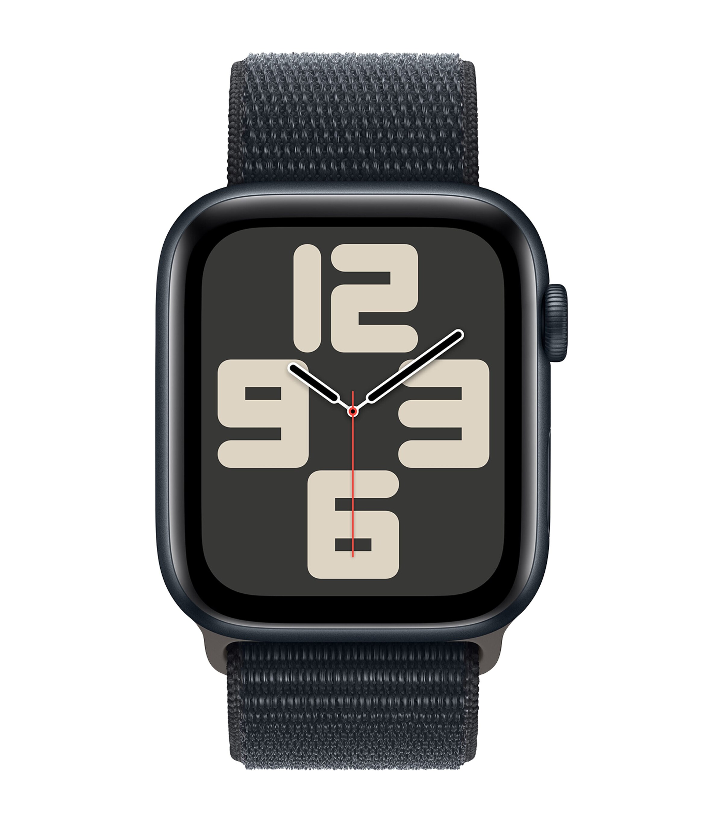 Apple Apple Watch SE 2023 –   Midnight with Midnight Sport Loop, 44mm Midnight Image 4