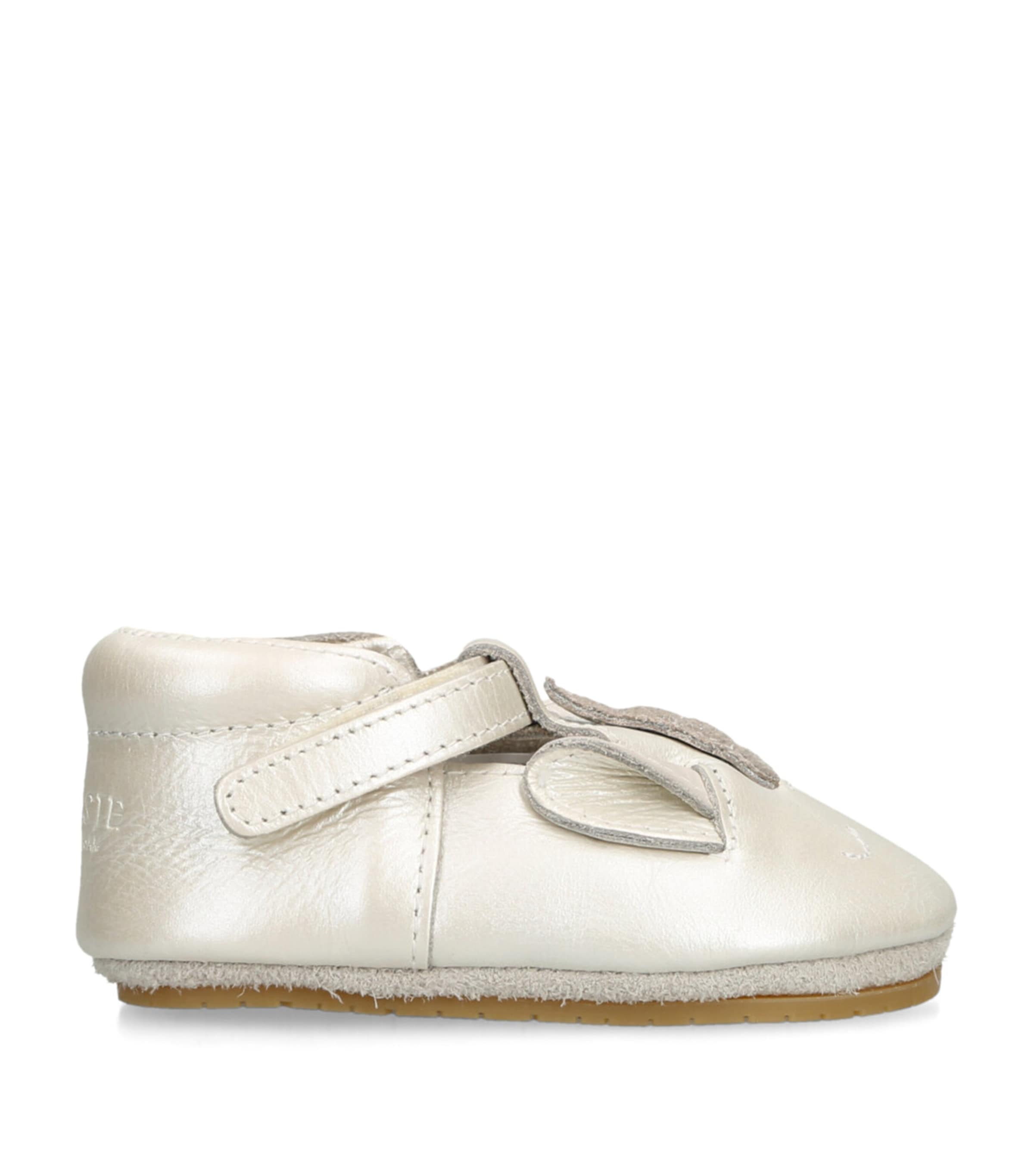 DONSJE LEATHER UNICORN BLINC CRIB SHOES