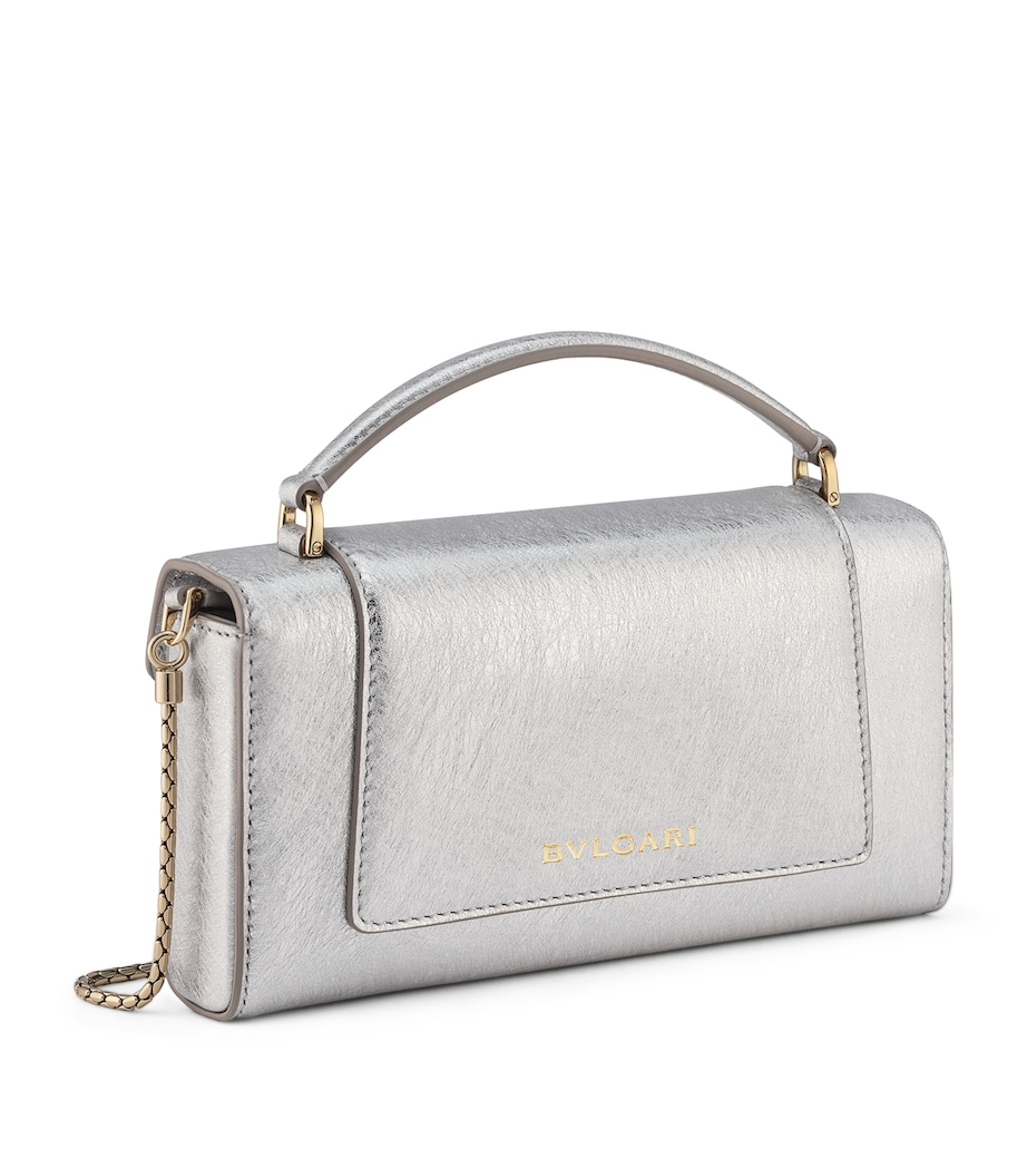 Serpenti Forever Cross-Body Phone Bag SILVER Image 5