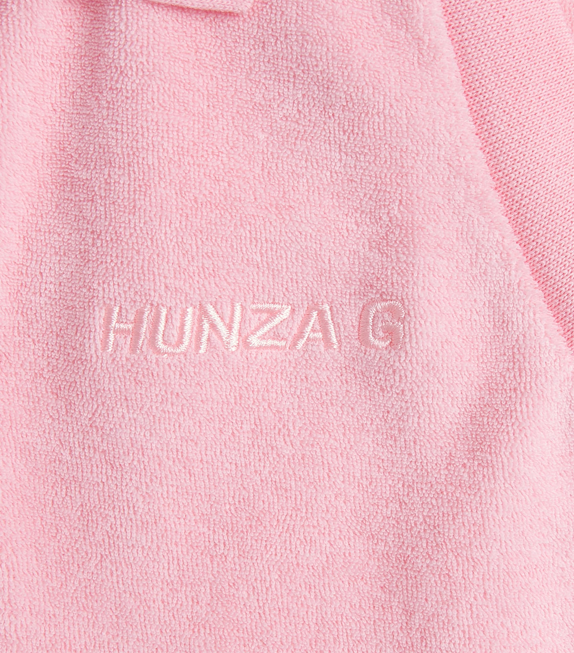 Hunza G Womens Towelling Tennis Mini Dress Pink Image 6