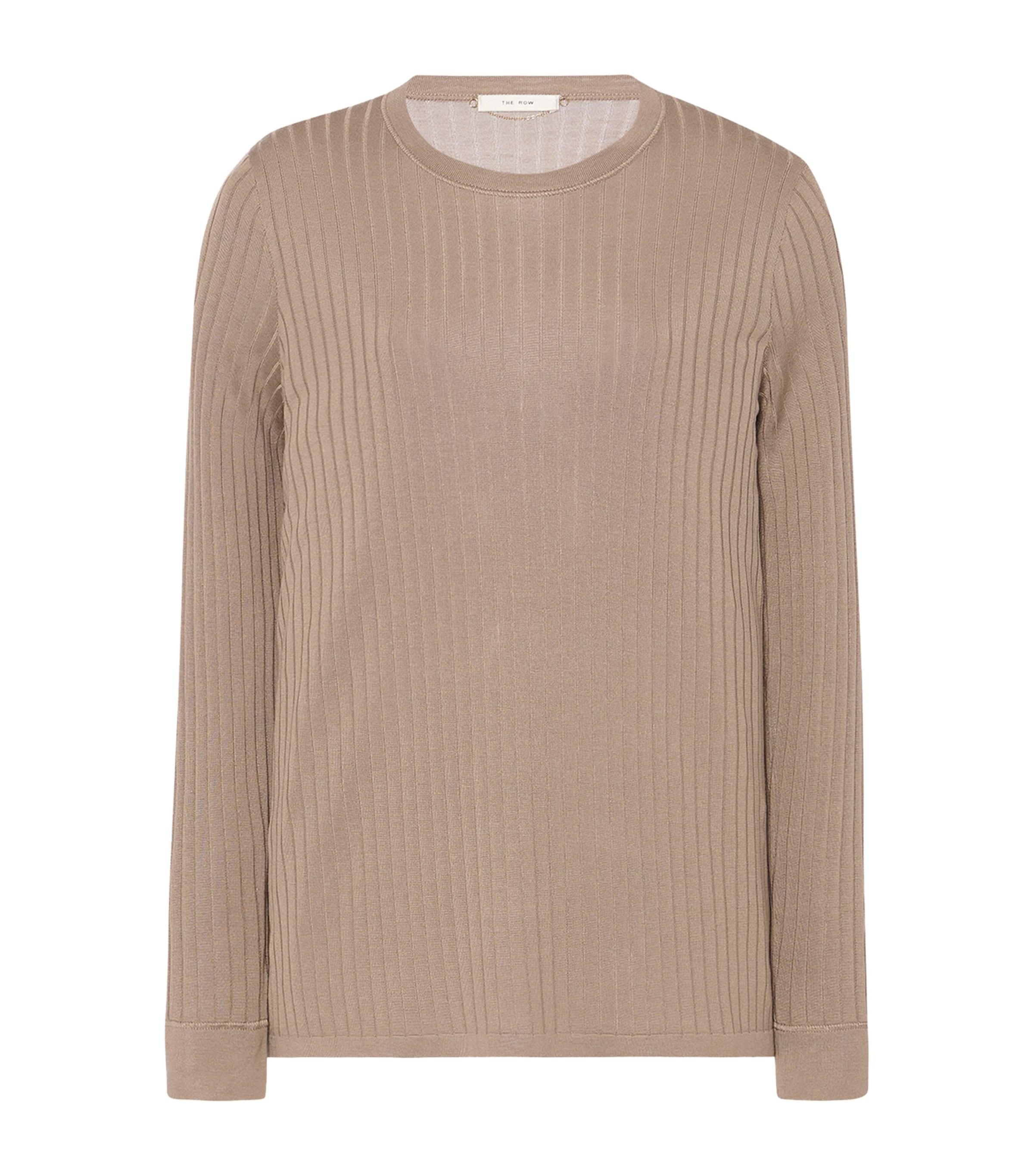 The Row Cappuccino Viscose Blend Top