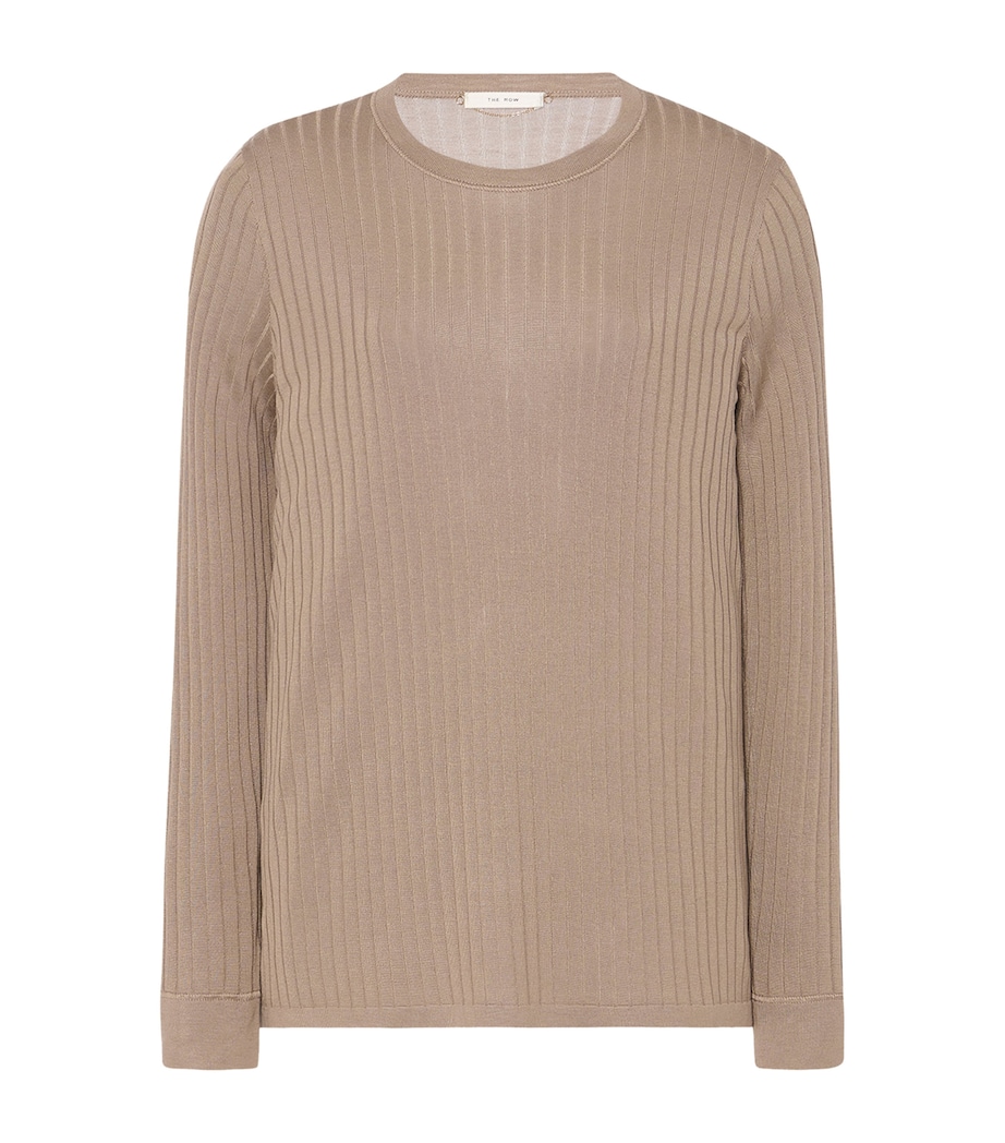 Keya Long-Sleeve Top BEIGE Image 1