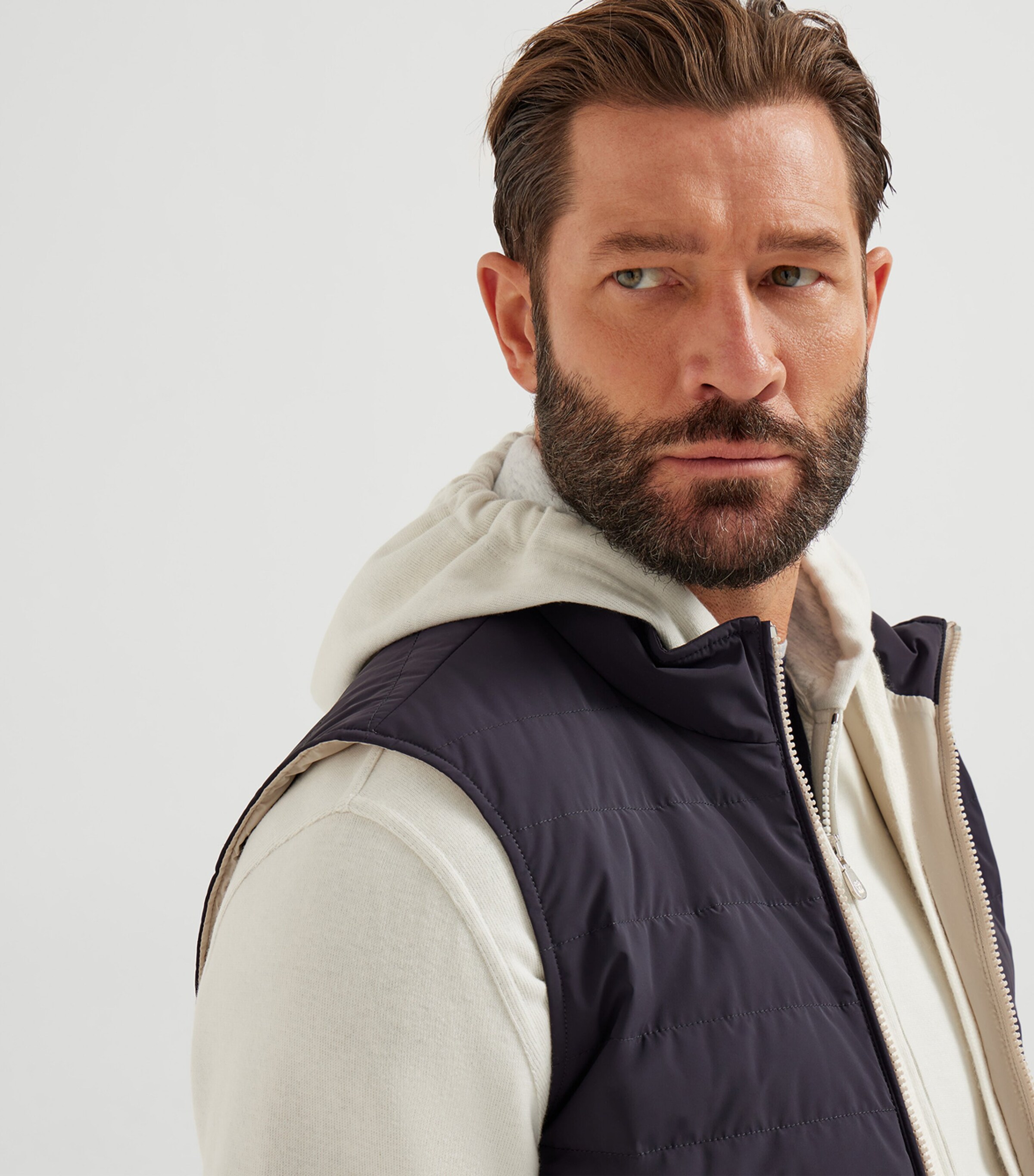 Bonded Taffeta Down Gilet CZV03 Image 6