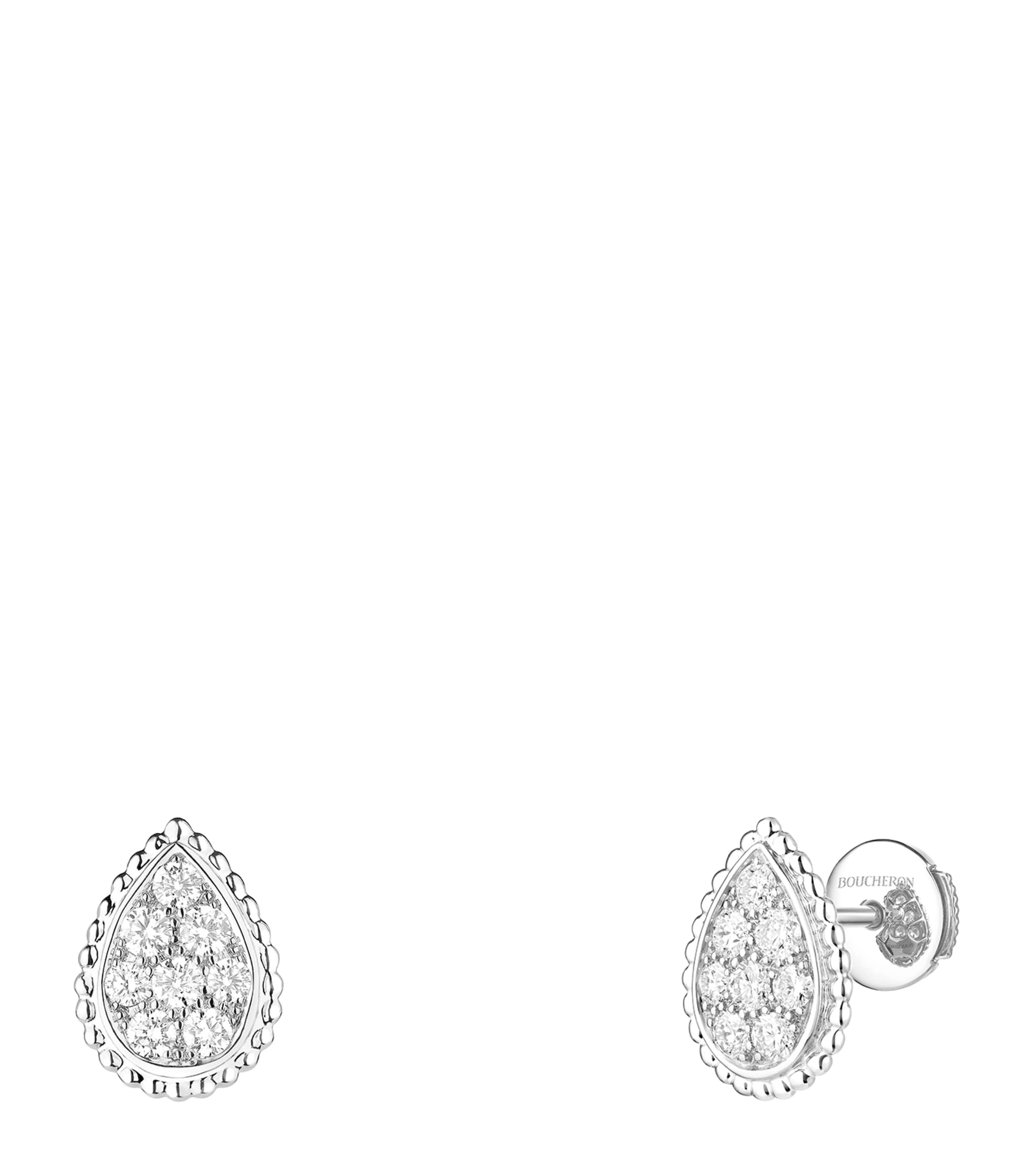 White Gold Serpent Boheme Earrings WHITE GOLD Image 2