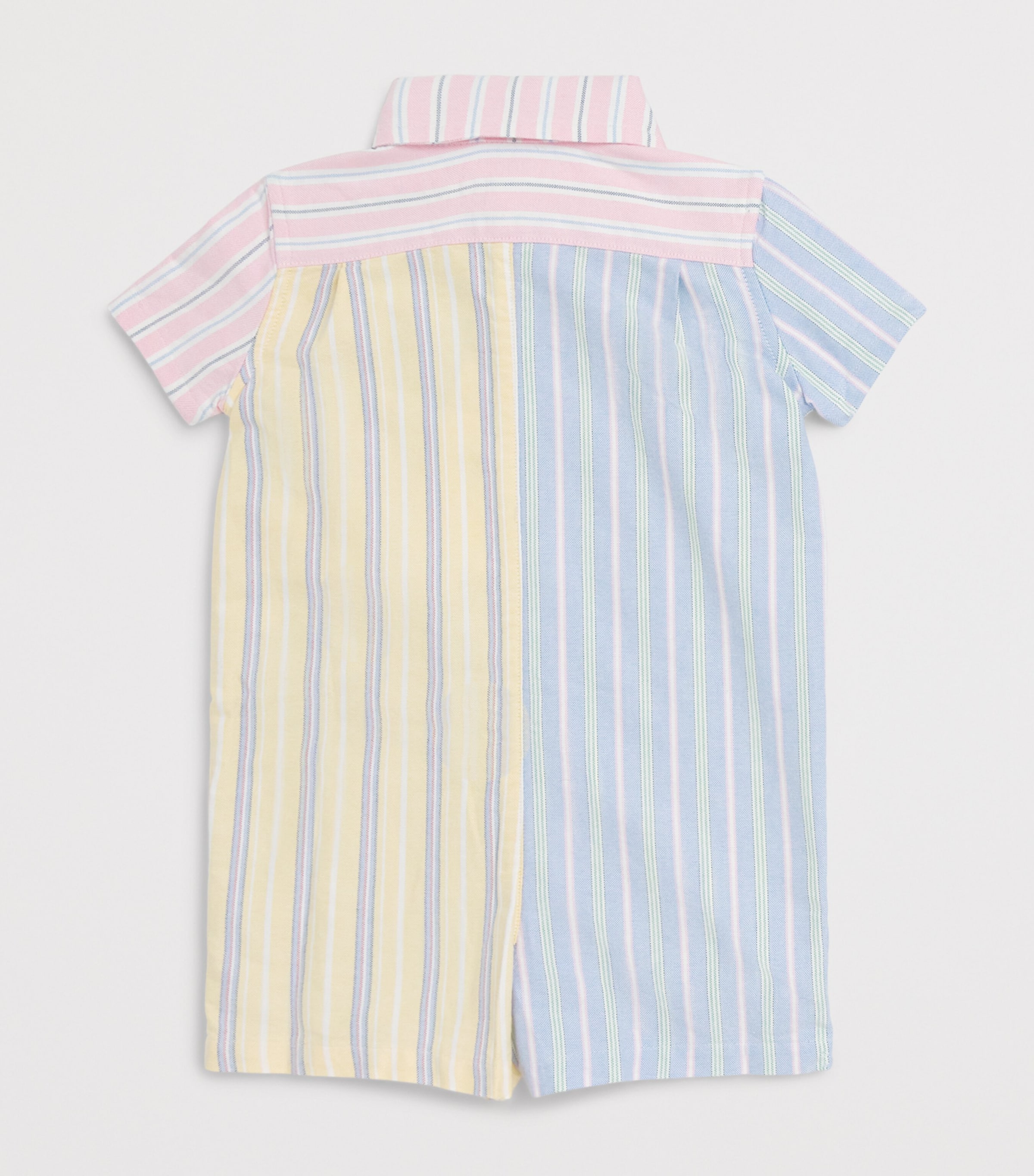 Ralph Lauren Kids Cotton Oxford Fun Playsuit (6-18 Months) Image 2