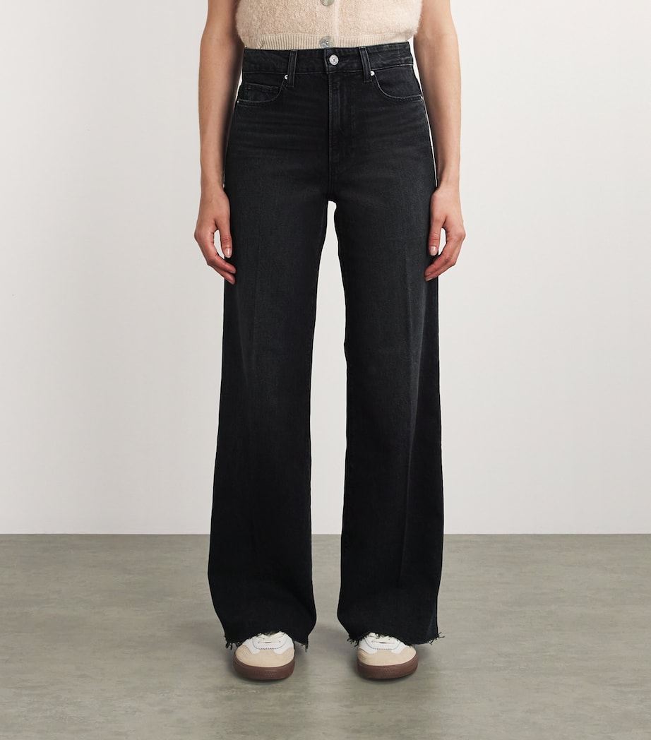 Anessa Wide-Leg Jeans VIPER BLACK DISTRESS Image 3