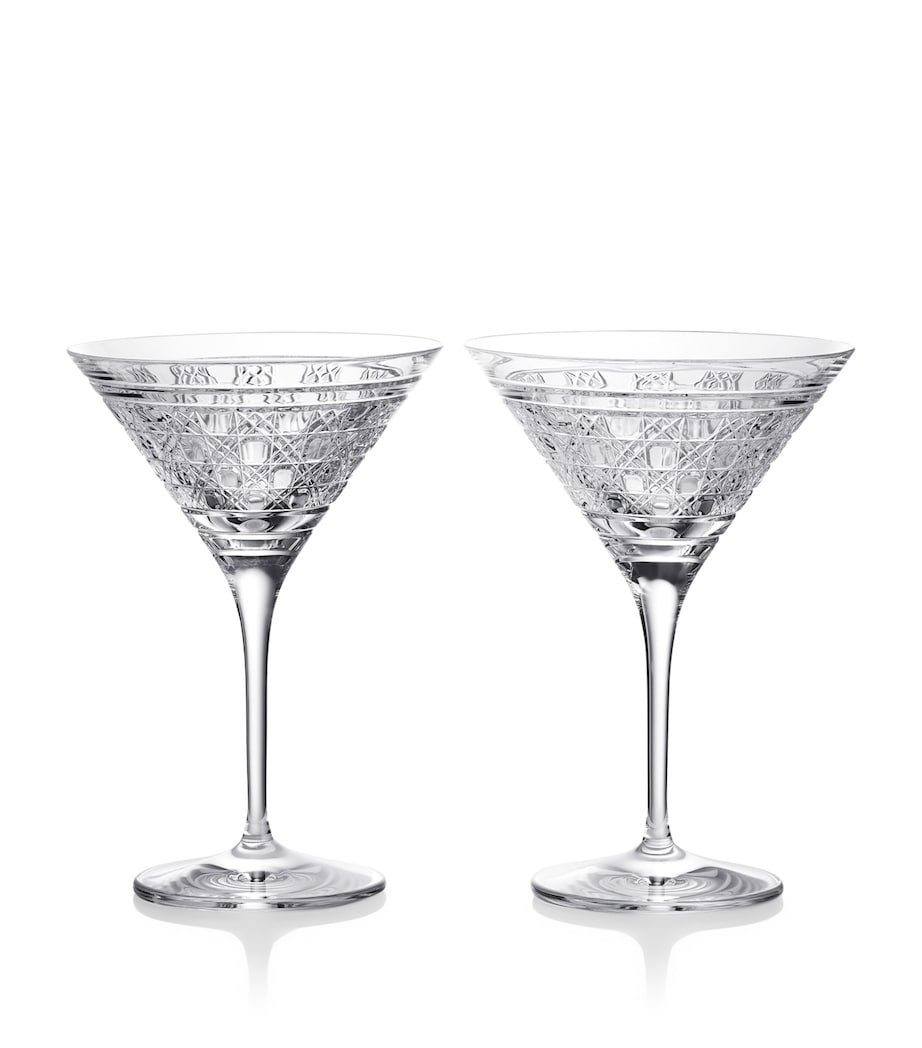 Set of 2 Opulence Martini Glasses (250ml) CLEAR Image 1