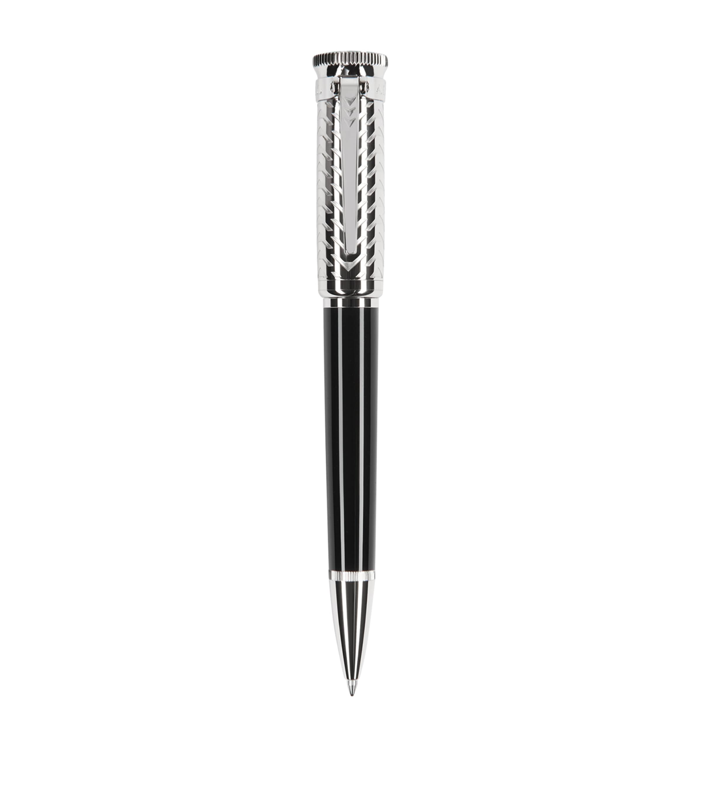 Dunhill Sentryman Racing Ballpoint Pen In Black