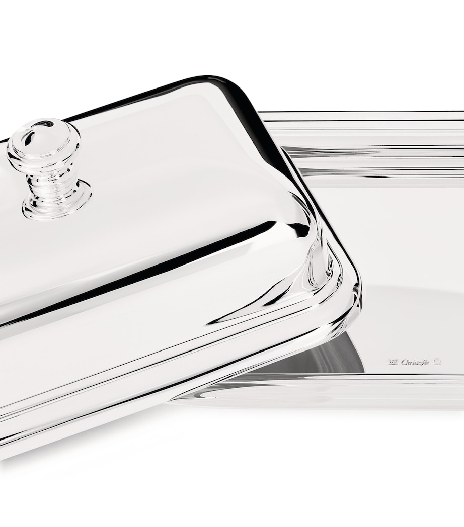 Silver-Plated Albi Butter Dish SILVER Image 2