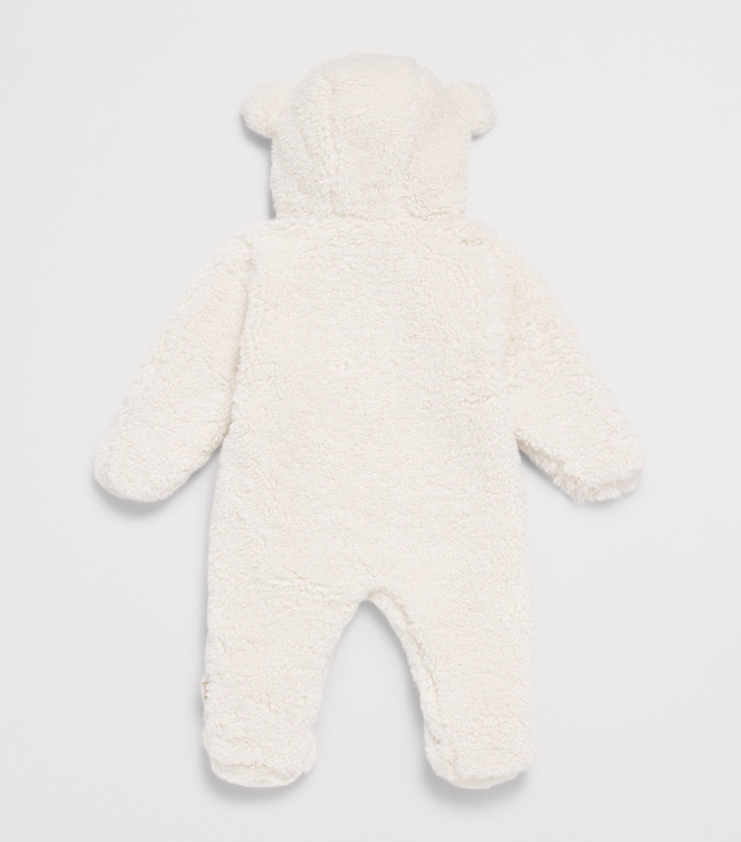 Harrods Hooded All-In-One (0-18 Months) Oatmeal Image 2