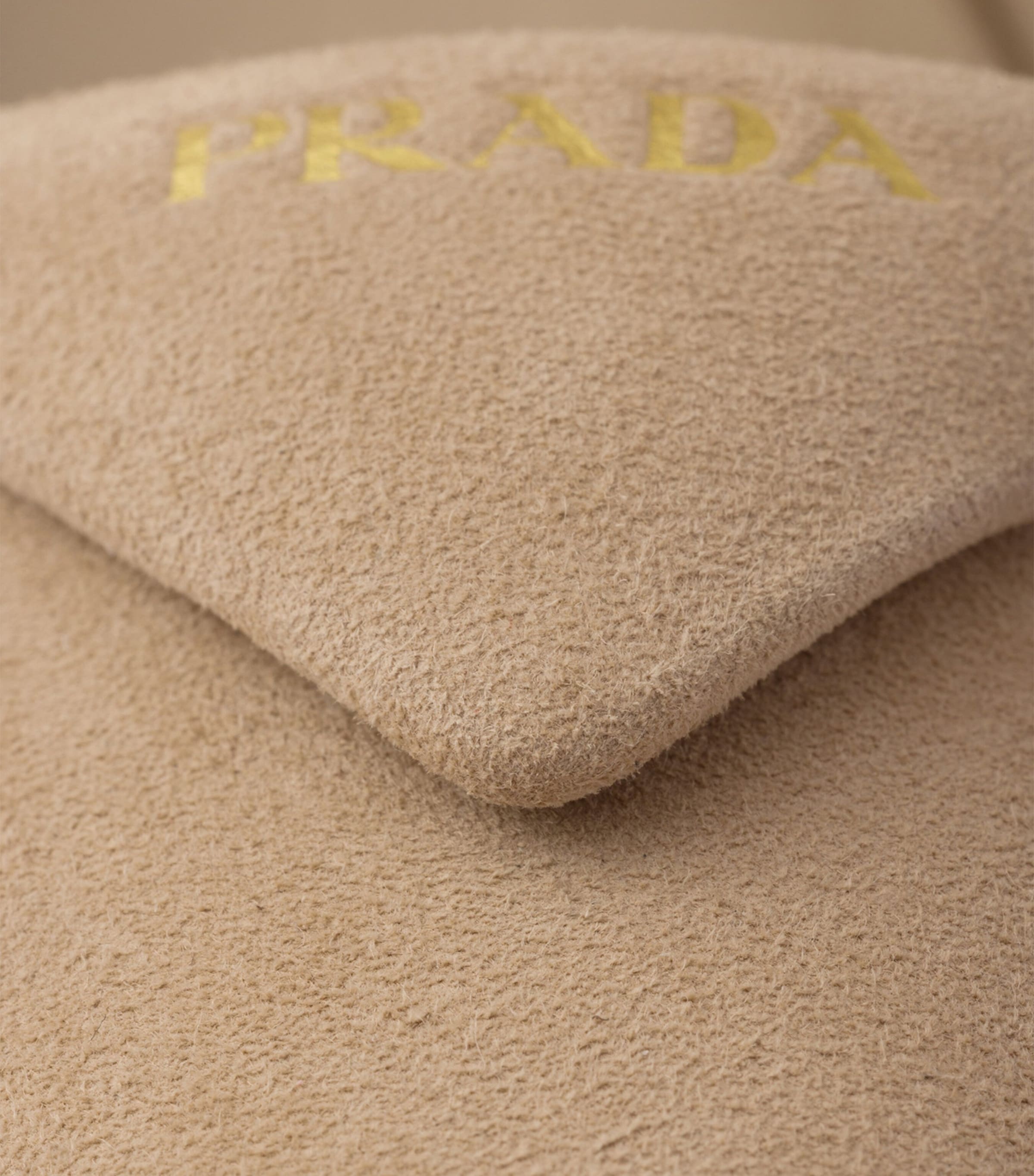 Prada Suede Slingback Pumps 75 Neutral Image 6