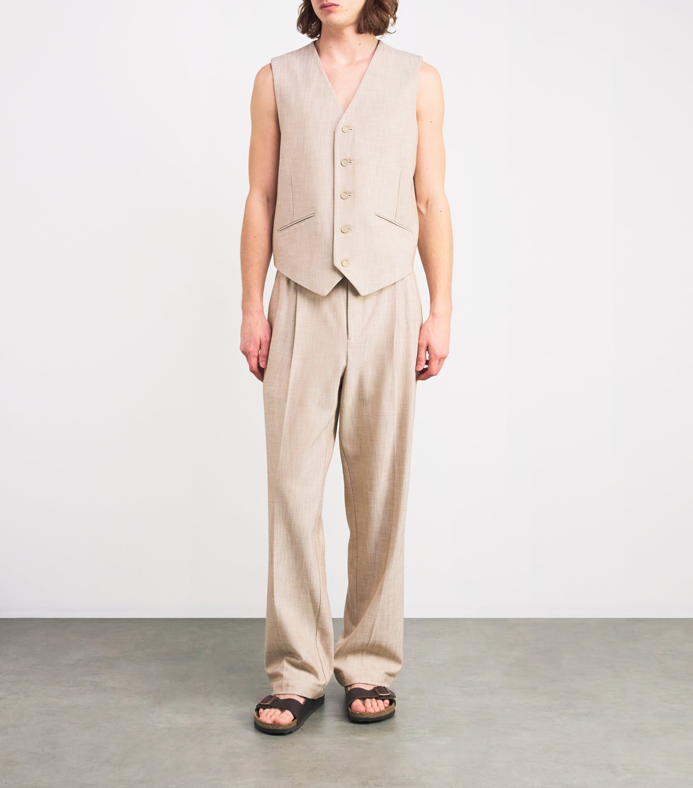 Birko-Flor Arizona Sandals DARK BROWN Image 5