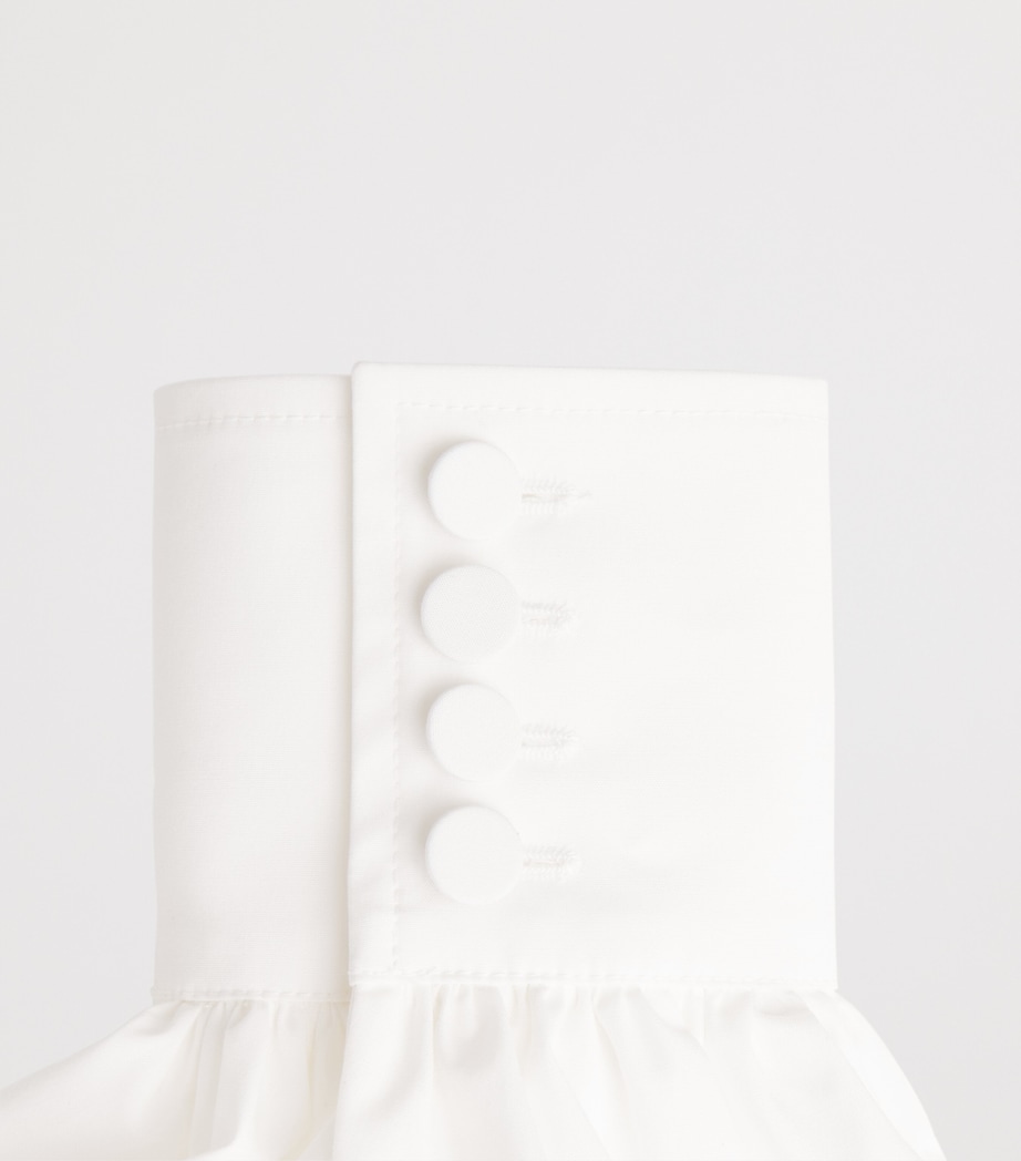 Huishan Zhang Womens Poplin Matis Top White Image 6