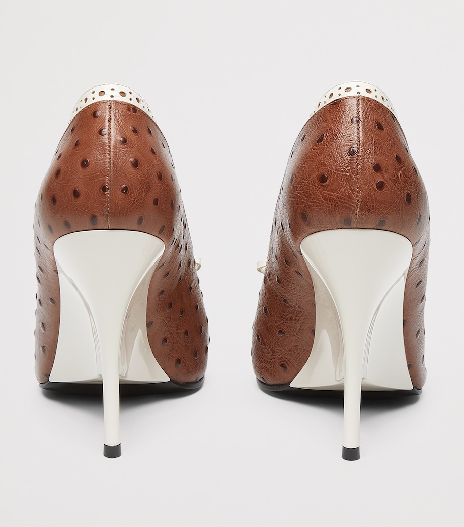 McQueen Leather Koko Pumps 105 Image 4