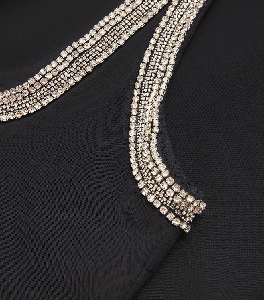Veronica Beard Black Bead-Trim Flores Maxi Dress | Harrods US Veronica Beard Black Bead-Trim Flores Maxi Dress | Harrods US