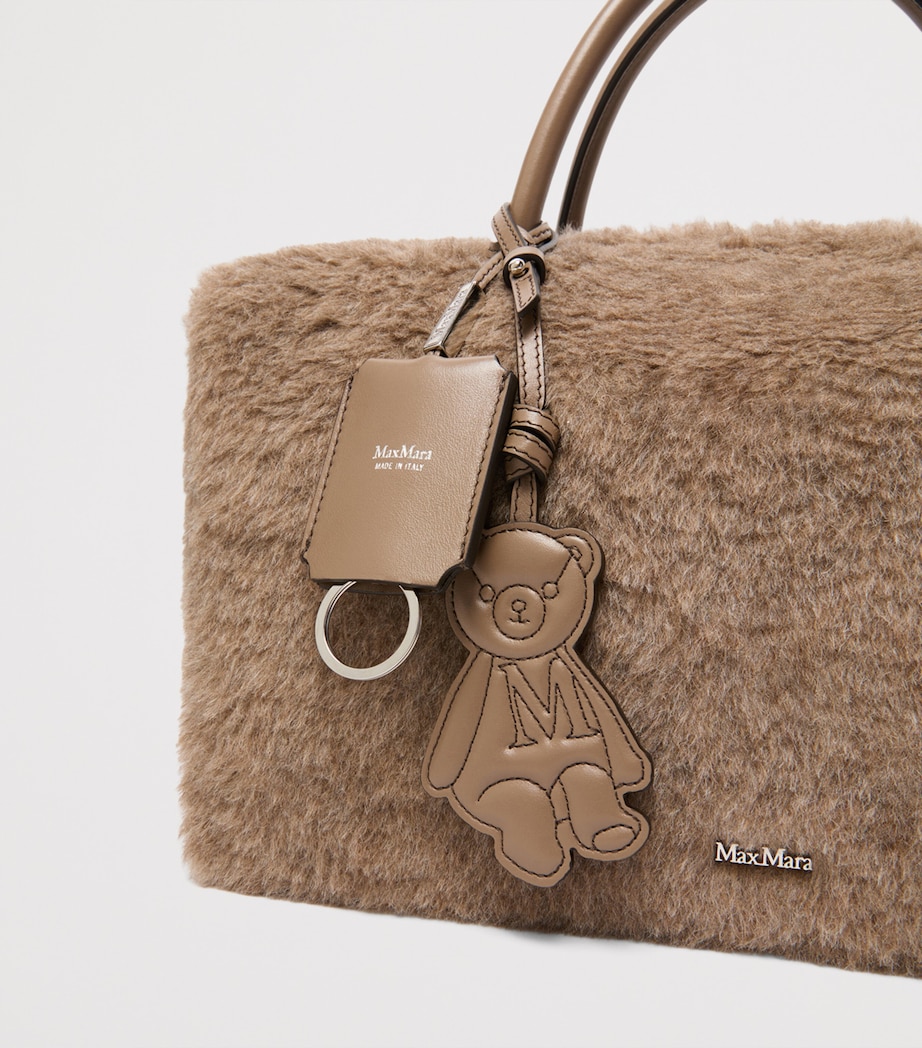 Max Mara Teddy Top-Handle Bag Beige Golden Image 6