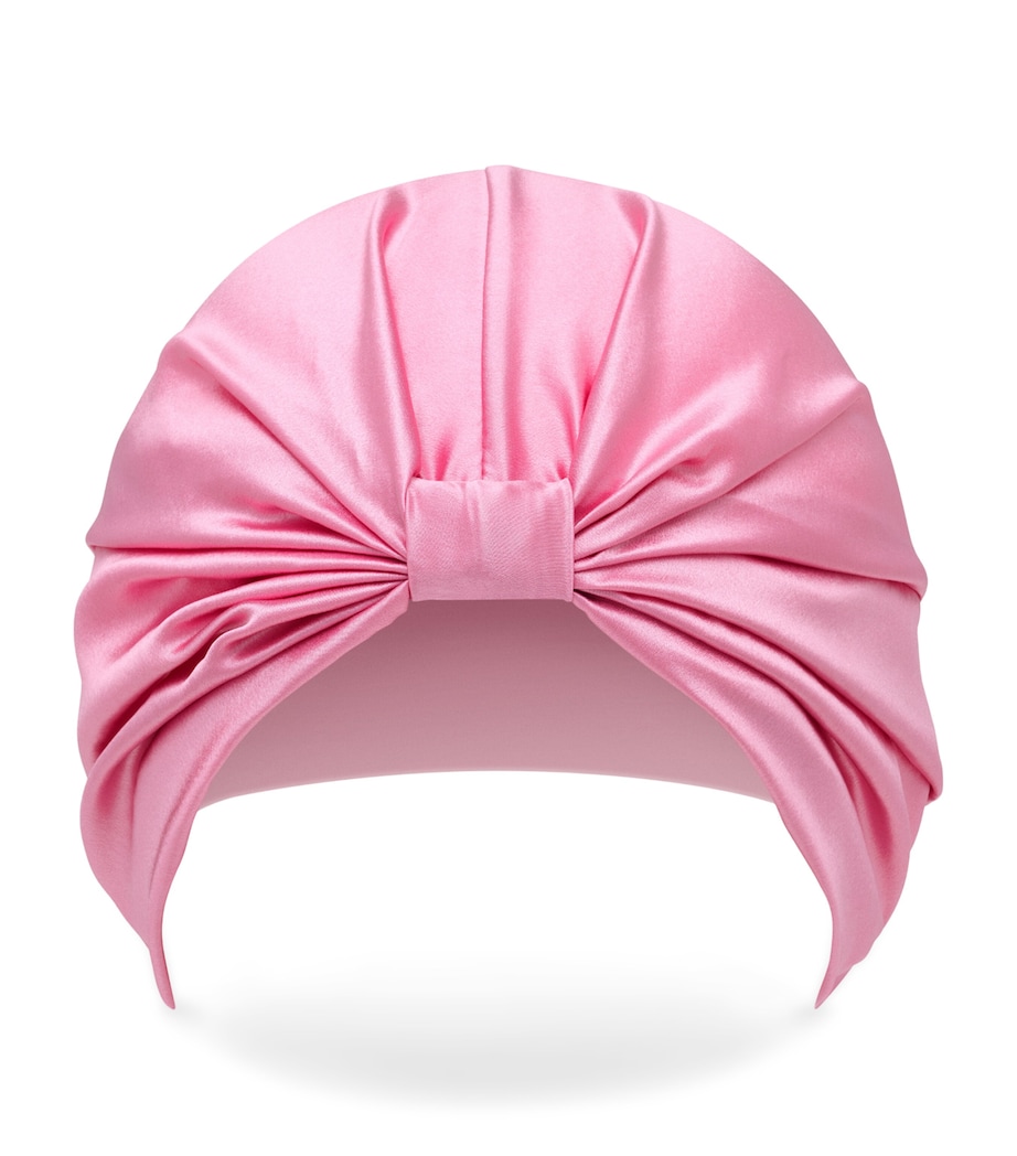 Mulberry Silk Hair Wrap POWDER PINK Image 1