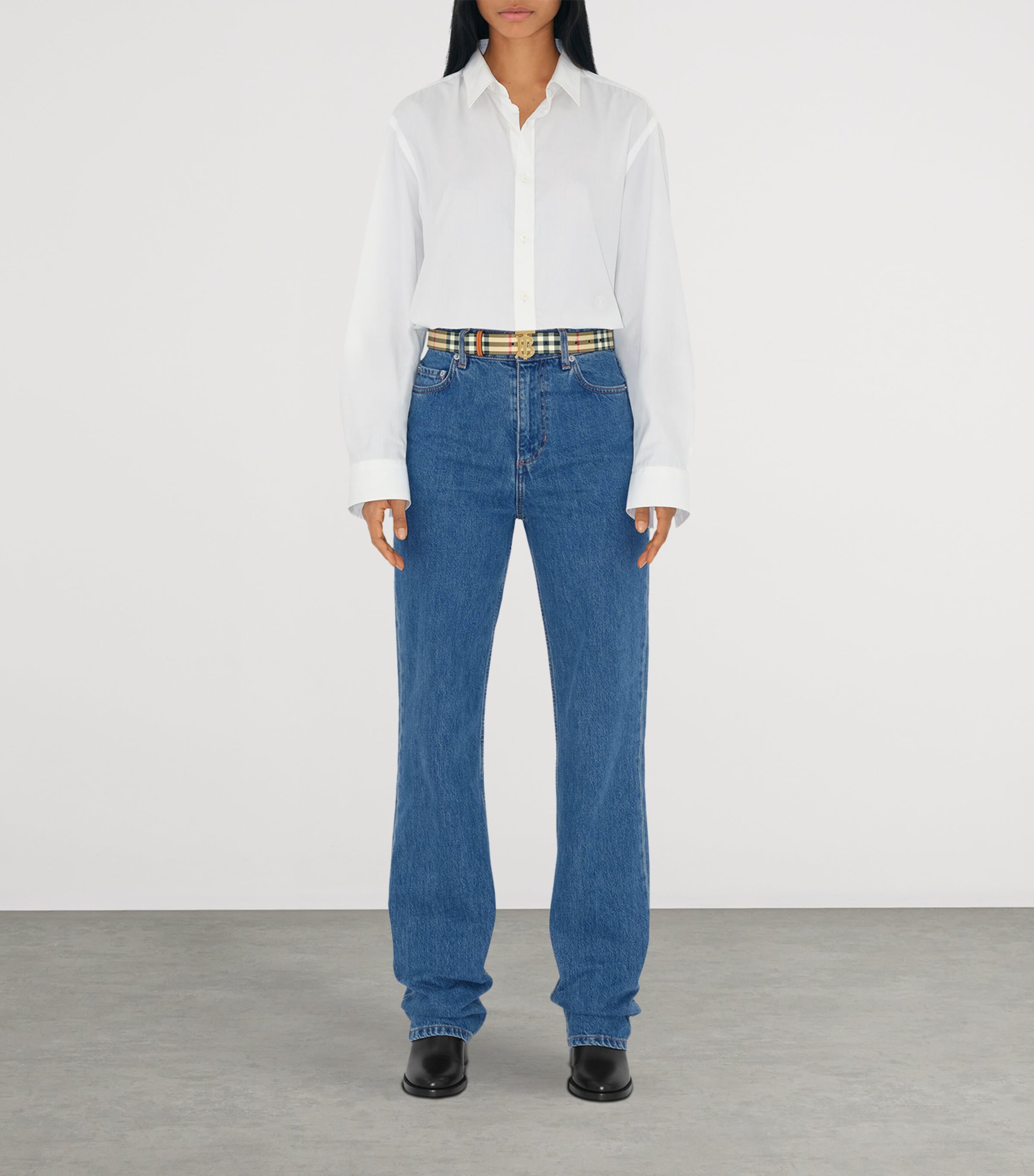 Check TB Belt VCHECK / LIGHT GOLD Image 2