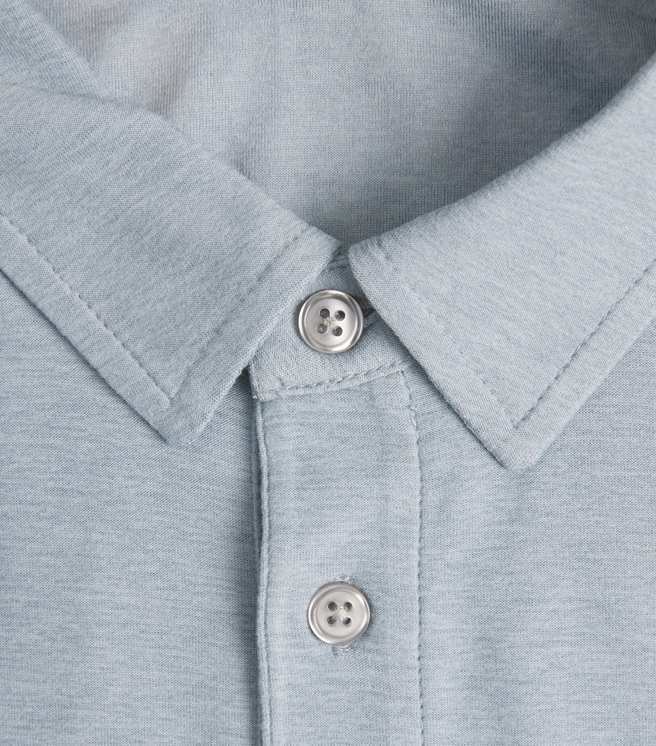 VUORI Mens Strato Tech Polo Shirt Rdh Raindrop He Image 6