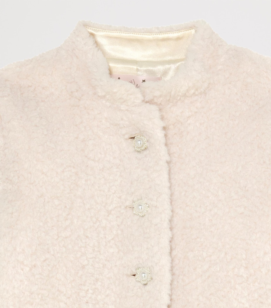 Fleece Elegance Jacket (2-11 Years) MILK Image 3
