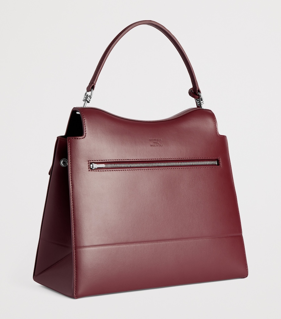 Leather Nano Top Handle Bag 6036 Image 7