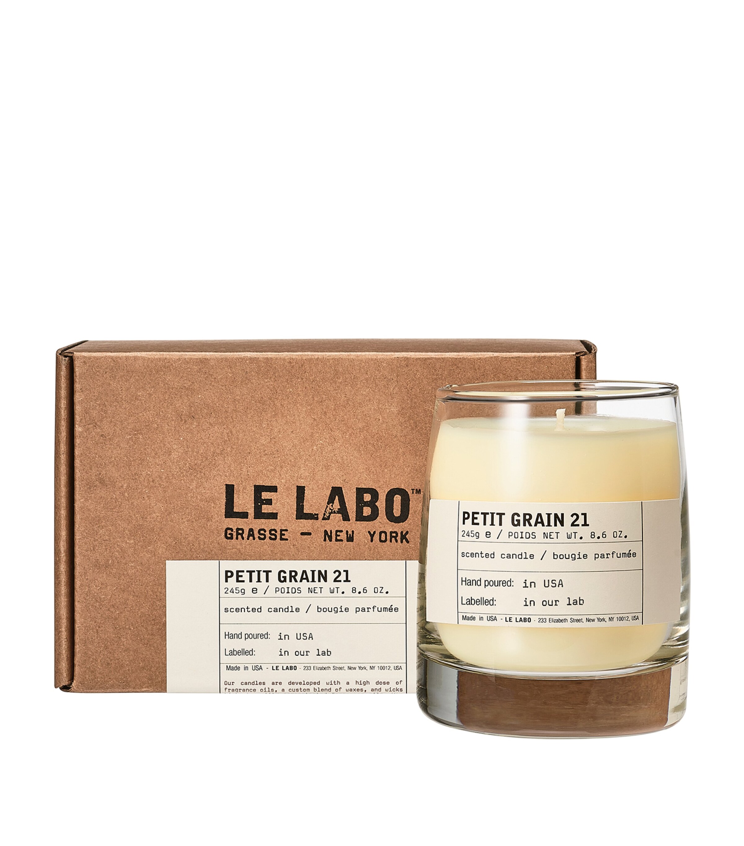 Le Labo Petit Grain 21 Classic Candle (245g) Image 2