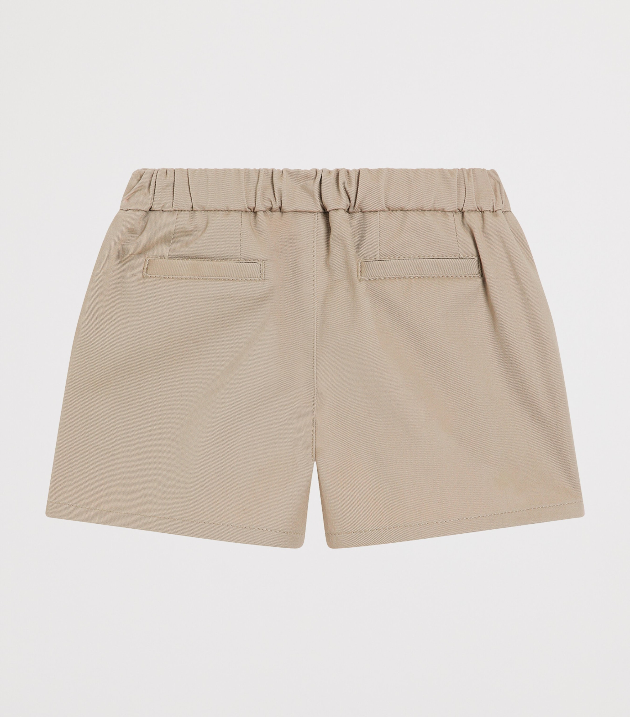 Dolce&Gabbana Kids Cotton Logo Shorts (3-36 Months) Dark Cord Image 2